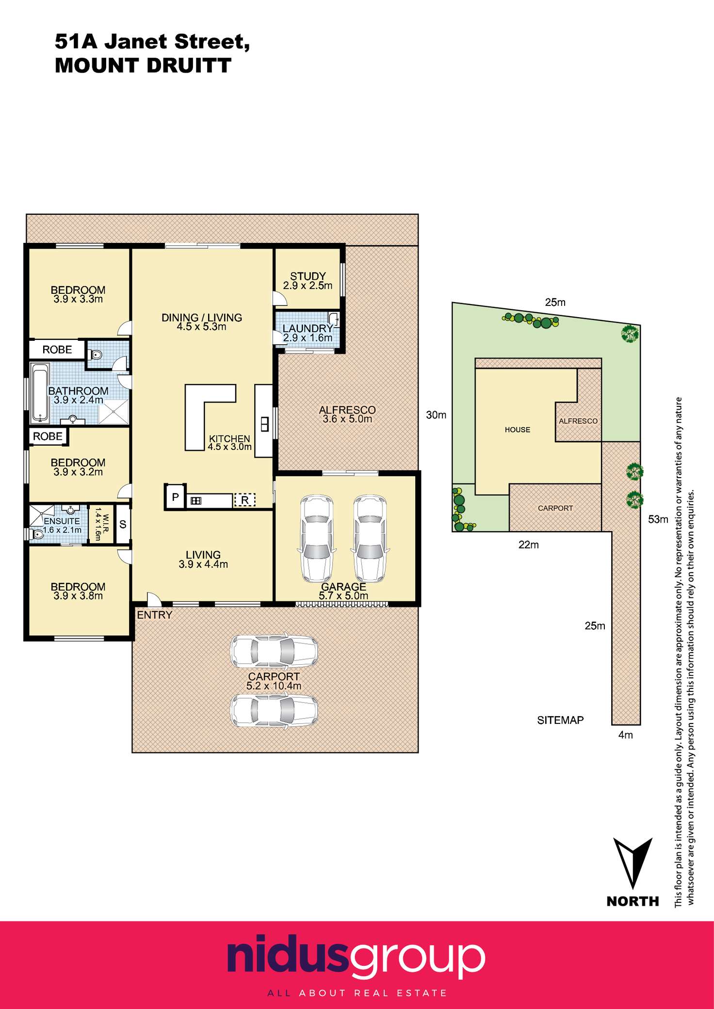 Floorplan of Homely house listing, 51A Janet Street, Mount Druitt NSW 2770