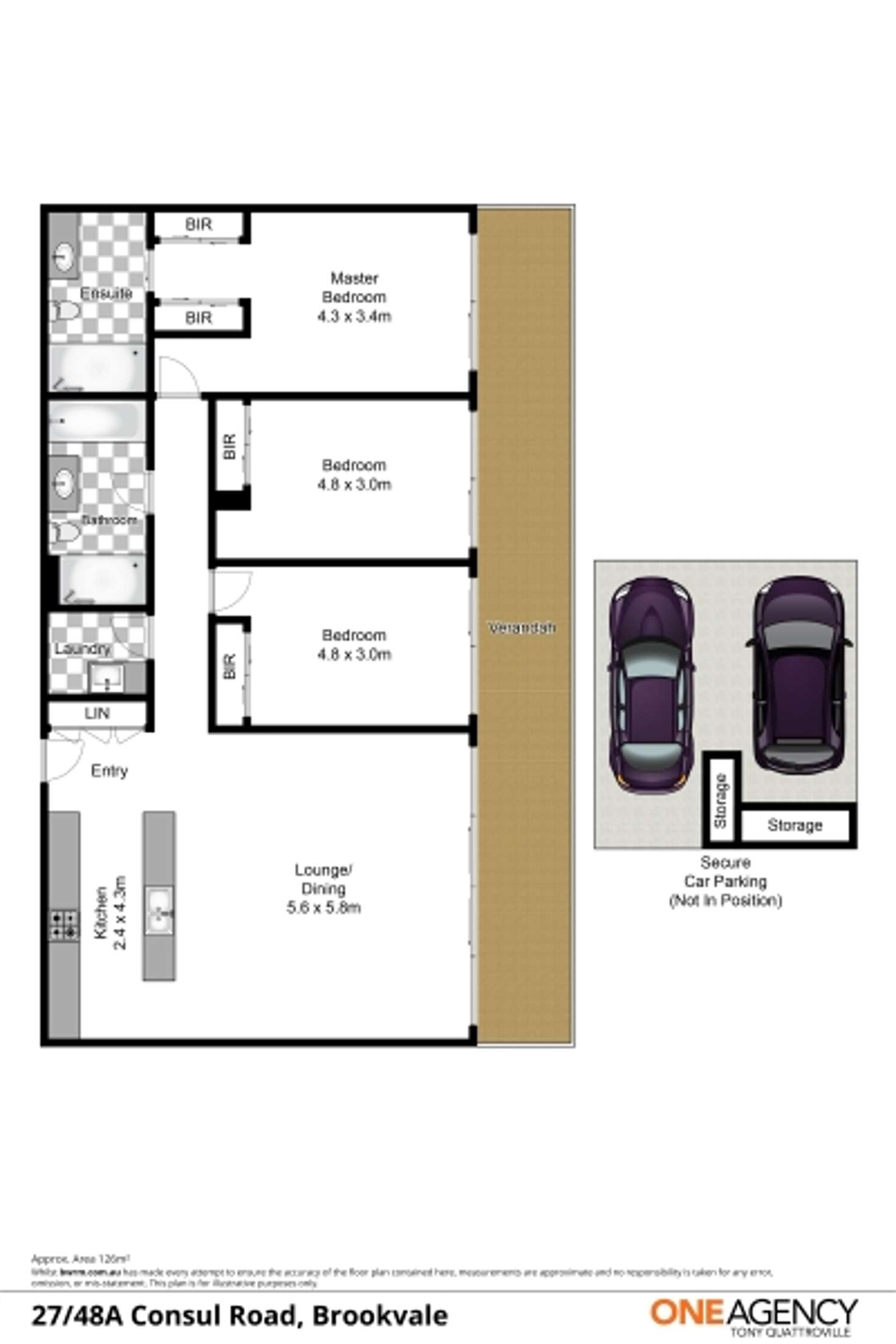 Floorplan of Homely apartment listing, 27/48A Consul Road, Brookvale NSW 2100