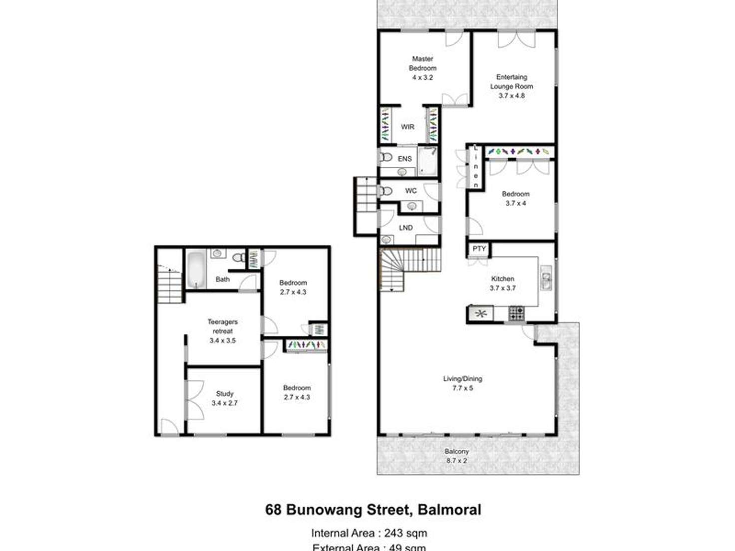 Floorplan of Homely house listing, 68 Bunowang Street, Balmoral QLD 4171