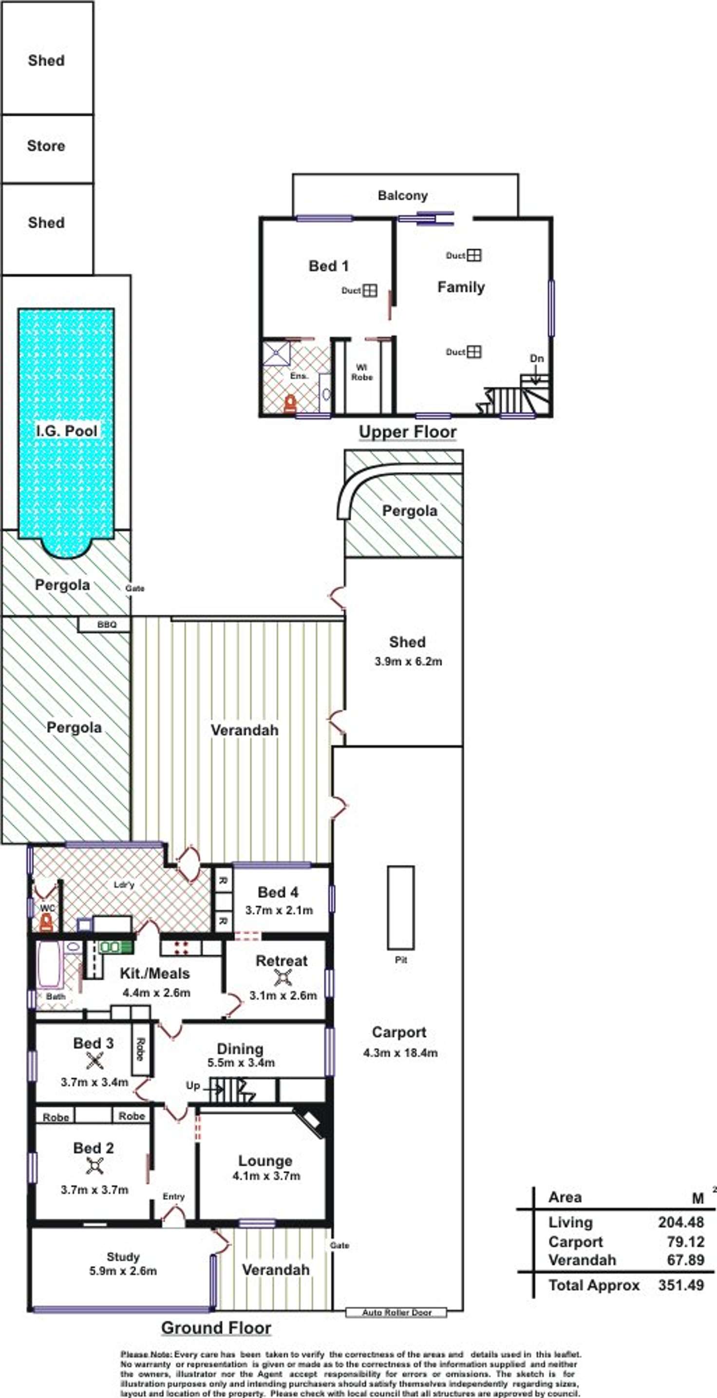 Floorplan of Homely house listing, 33 Bickford Street, Richmond SA 5033