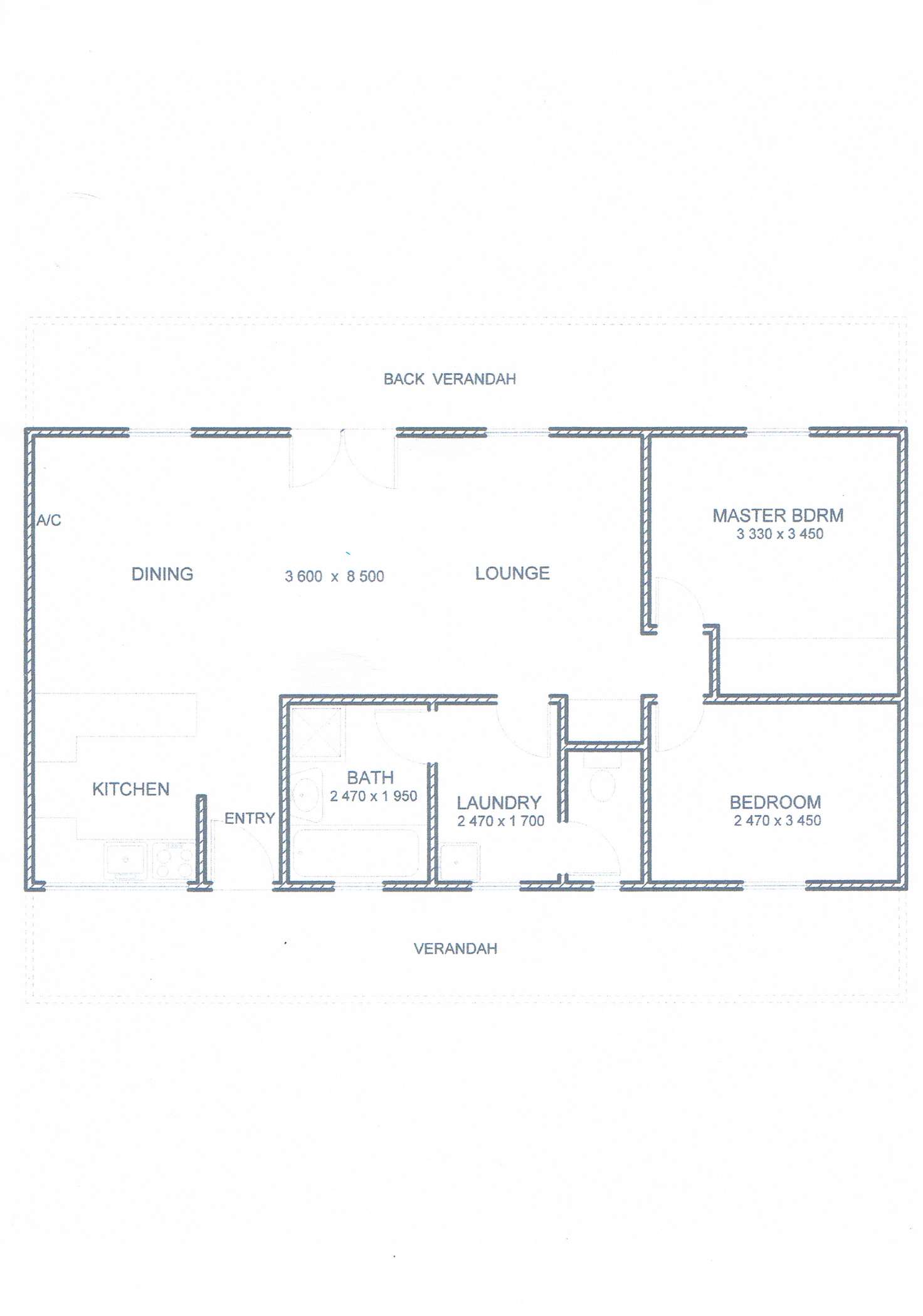 Floorplan of Homely house listing, 18 Melrose Ave, Stirling SA 5152