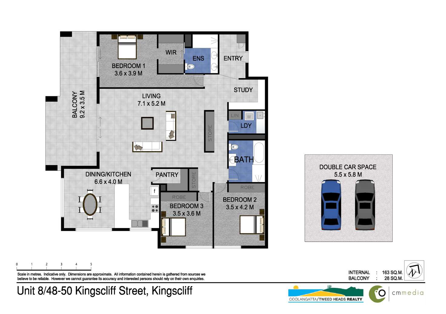 Floorplan of Homely apartment listing, 8/48-50 Kingscliff Street, Kingscliff NSW 2487