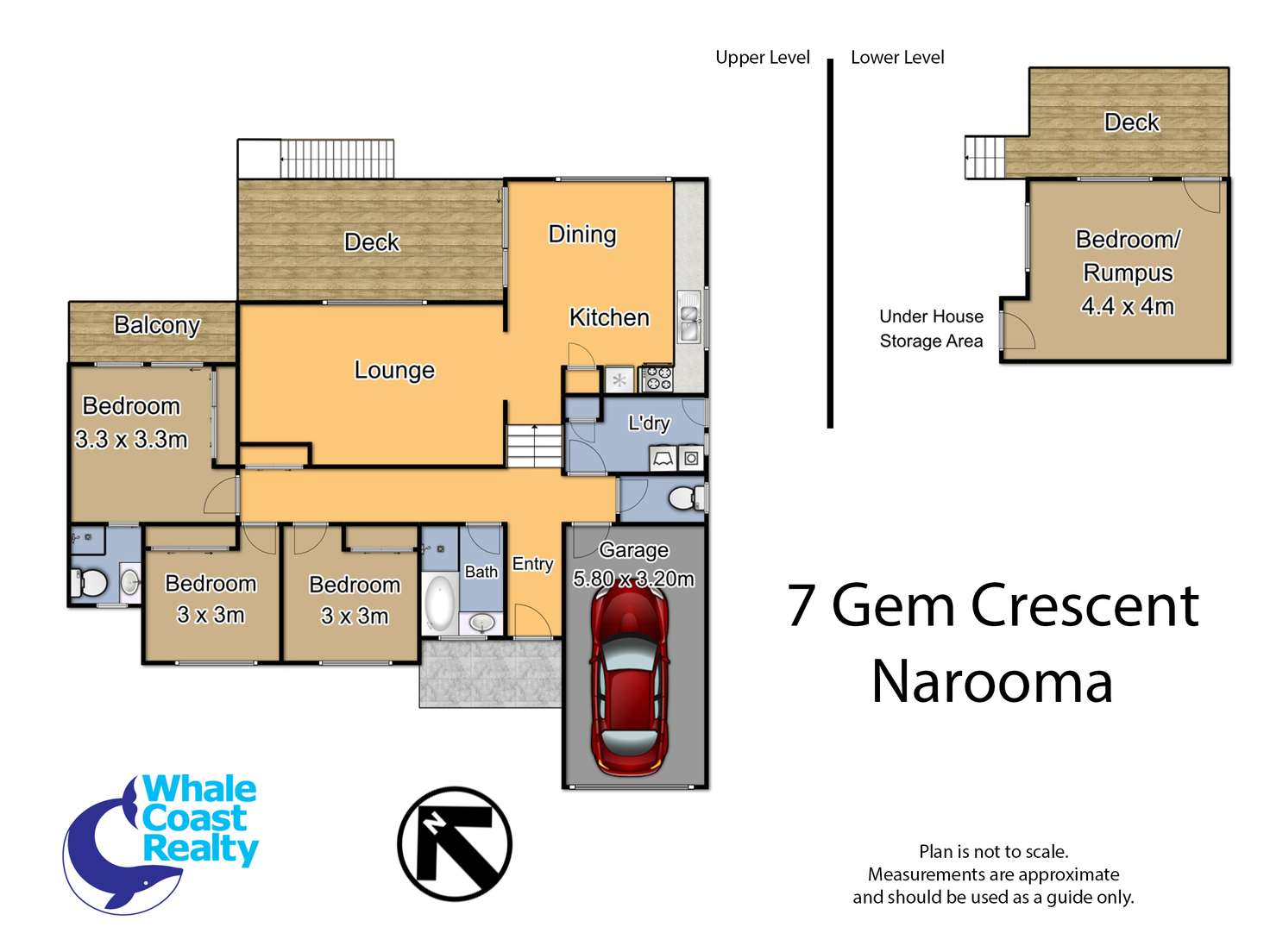Floorplan of Homely house listing, 7 Gem Crescent, Narooma NSW 2546