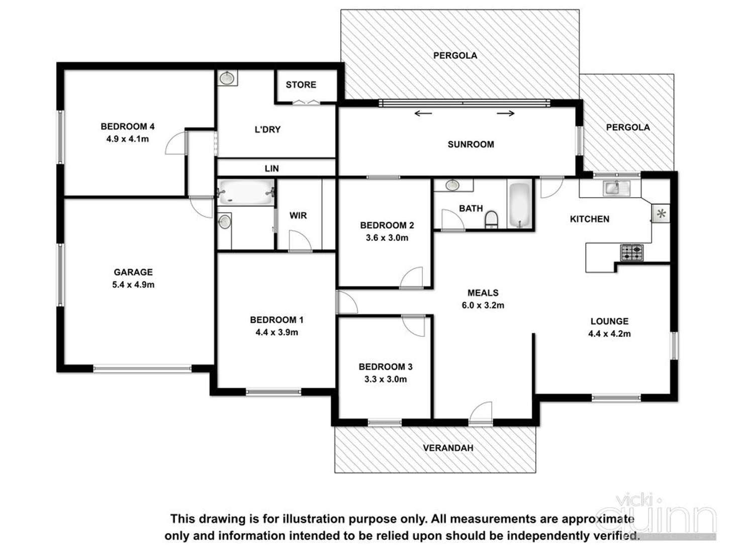 Floorplan of Homely house listing, 2 Moorak Street, Mount Gambier SA 5290