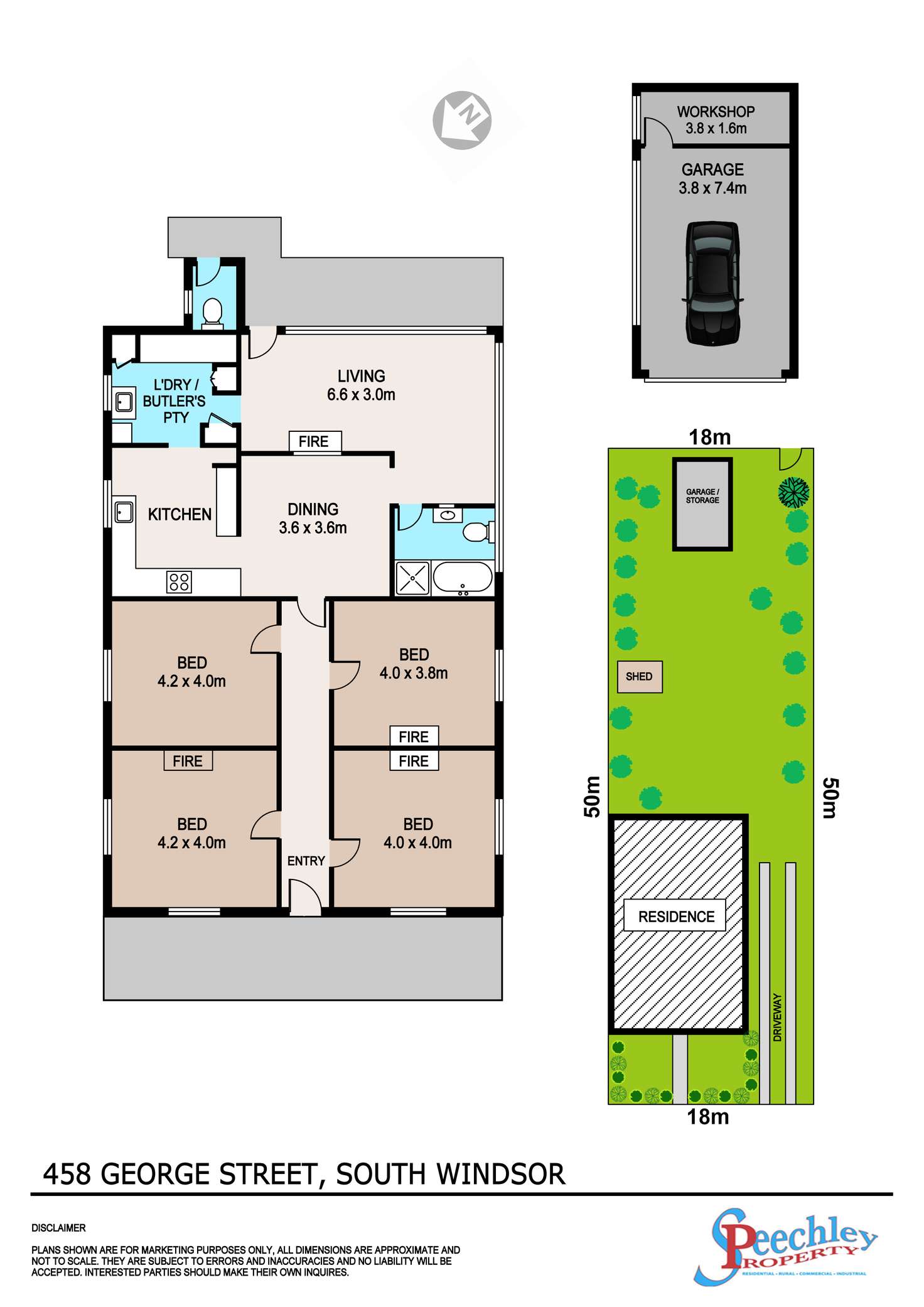Floorplan of Homely house listing, 458 George Street, South Windsor NSW 2756