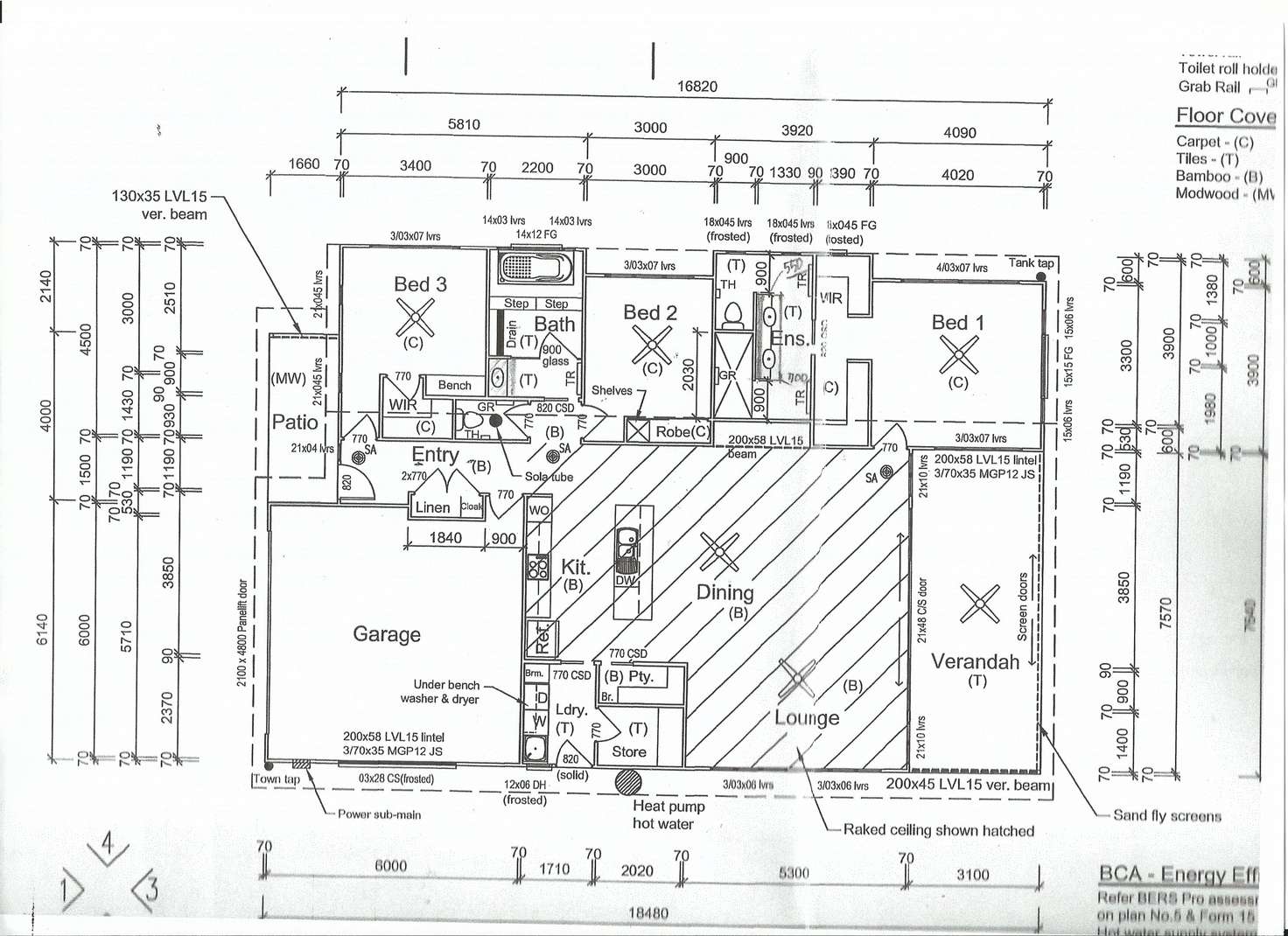 Floorplan of Homely house listing, 1 Ibis Court, Rainbow Beach QLD 4581