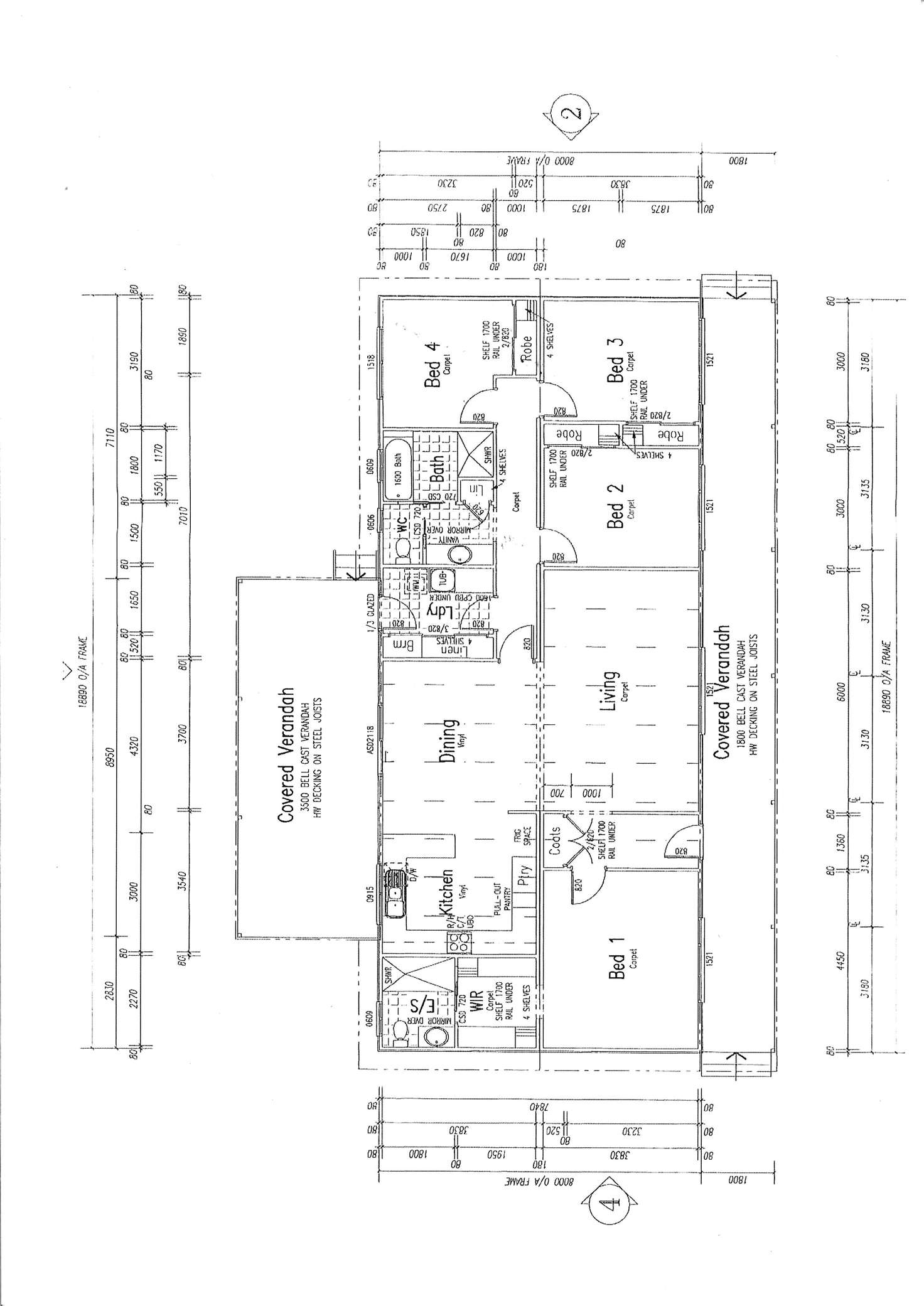 Floorplan of Homely house listing, 10 Cameron Place, Coolah NSW 2843