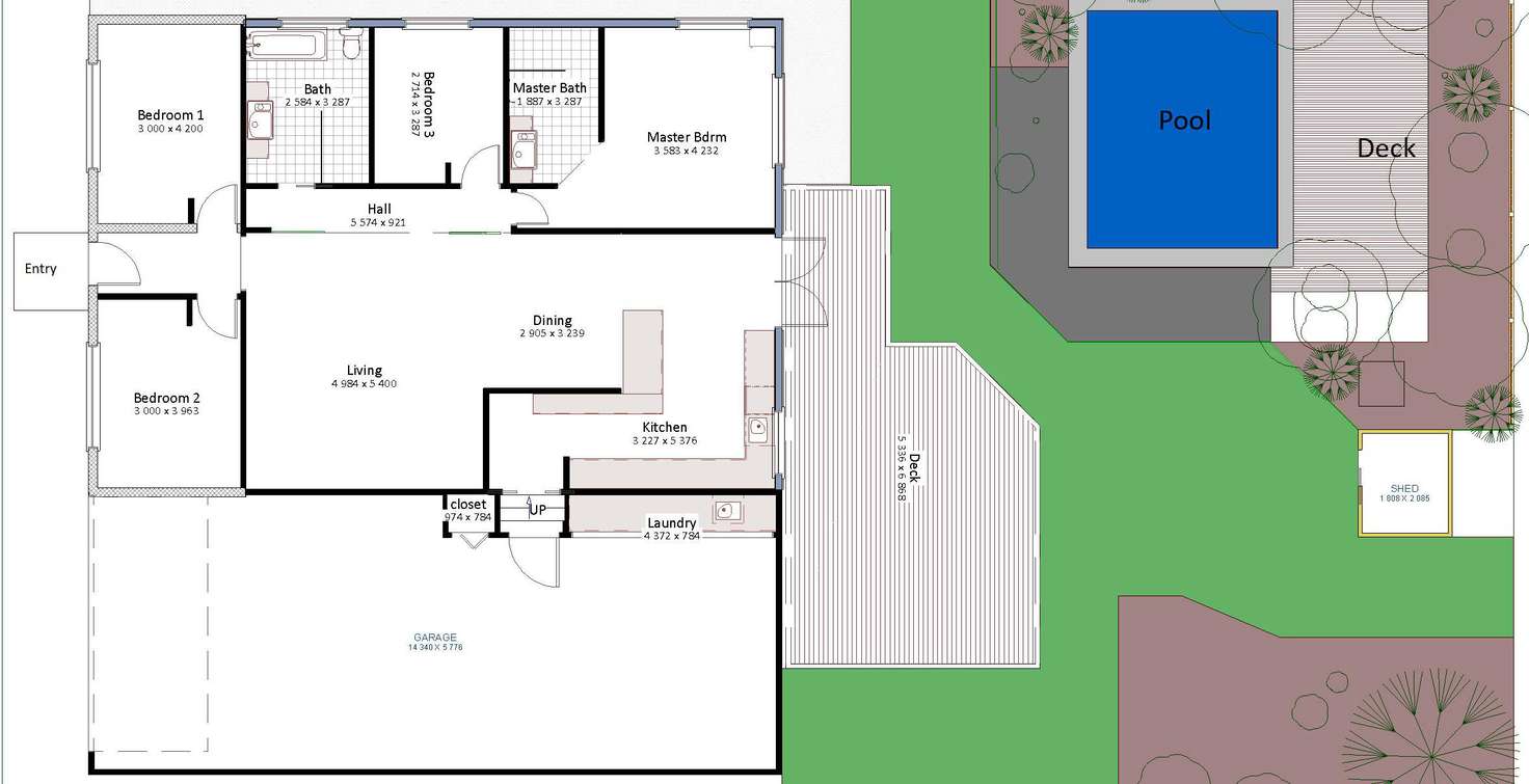 Floorplan of Homely house listing, 8 Duignan Street, Whitfield QLD 4870