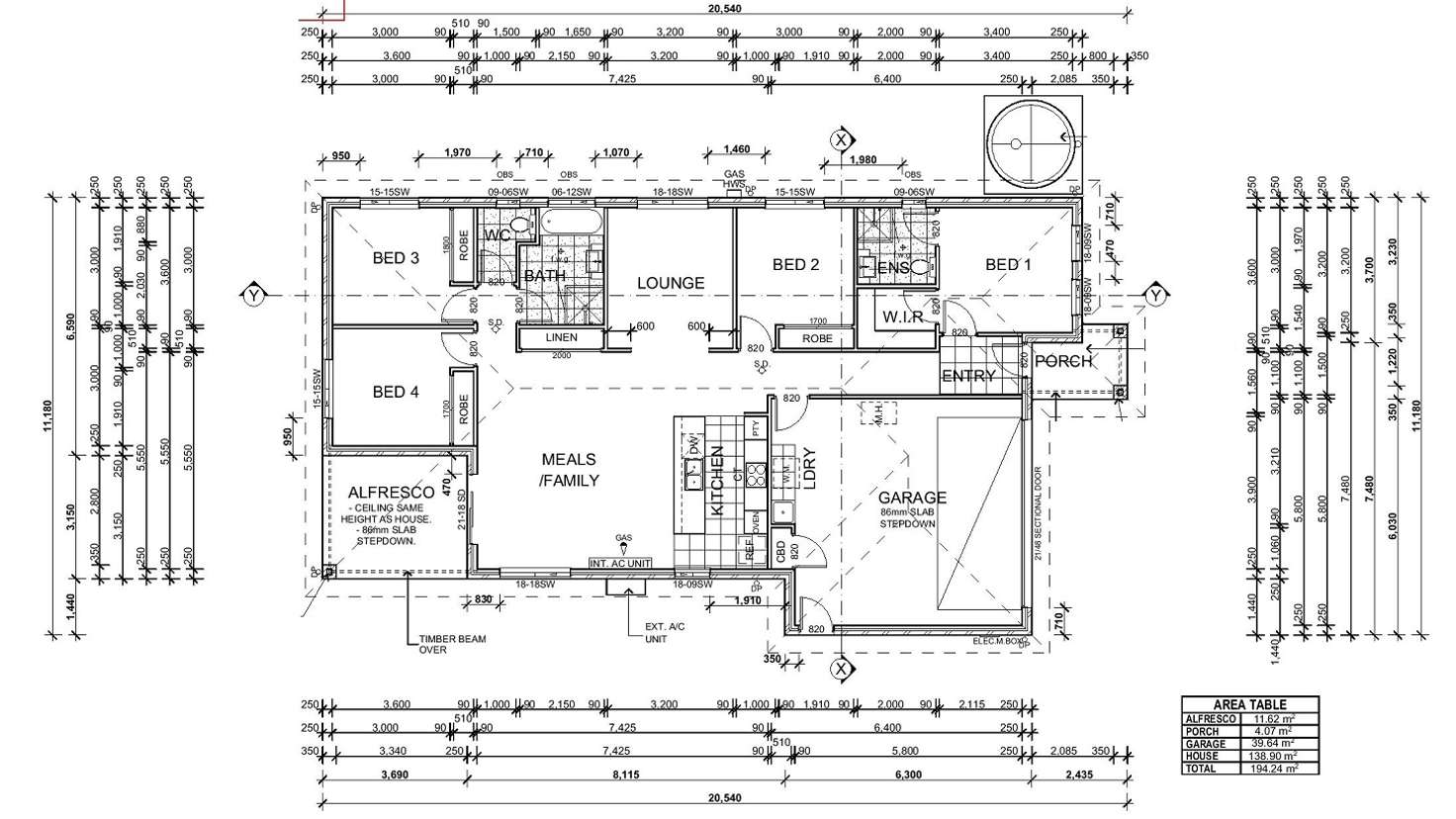 Floorplan of Homely house listing, 58 Royce Crescent, Lavington NSW 2641