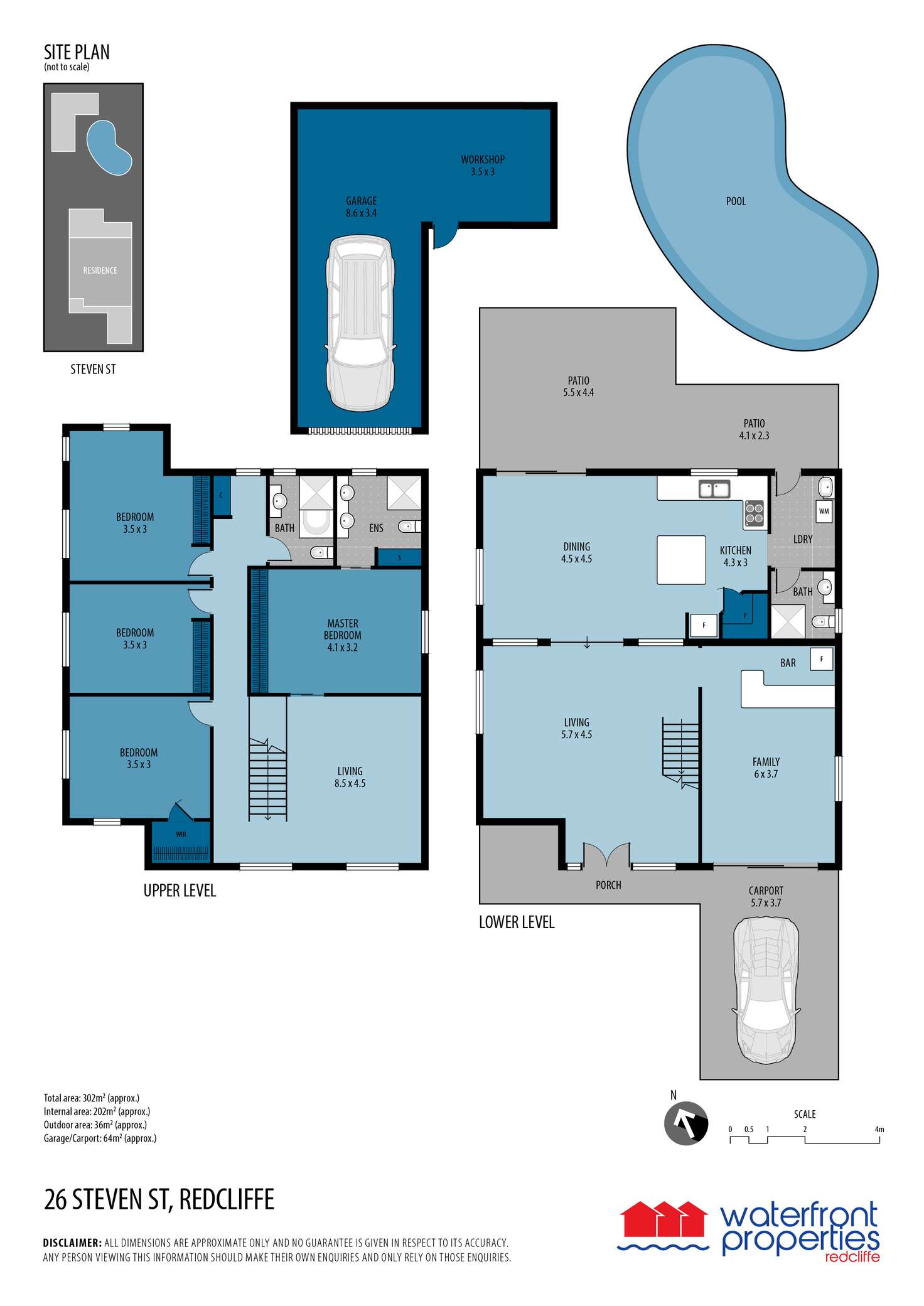 Floorplan of Homely house listing, 26 STEVEN STREET, Redcliffe QLD 4020