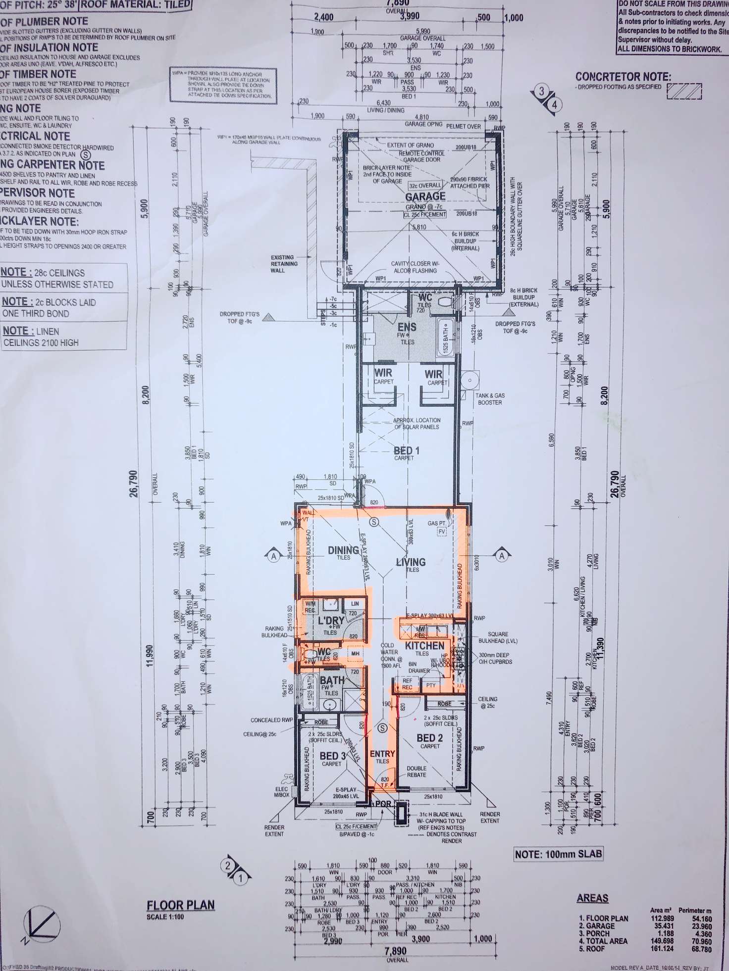 Floorplan of Homely house listing, 3 Harrogate Street, Beckenham WA 6107