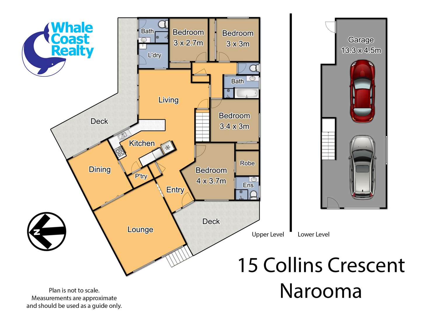 Floorplan of Homely house listing, 15 Collins Crescent, Narooma NSW 2546