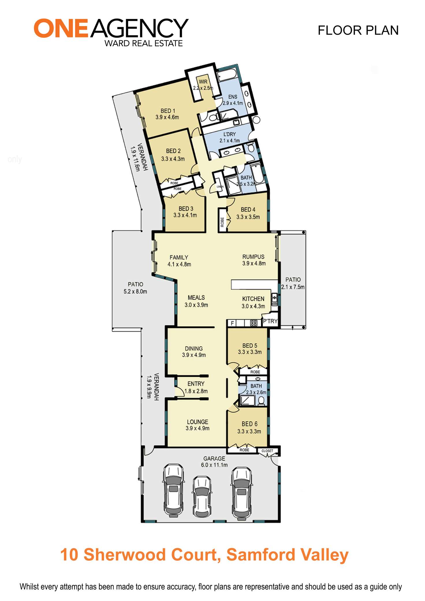 Floorplan of Homely house listing, 10 Sherwood Court, Samford Valley QLD 4520