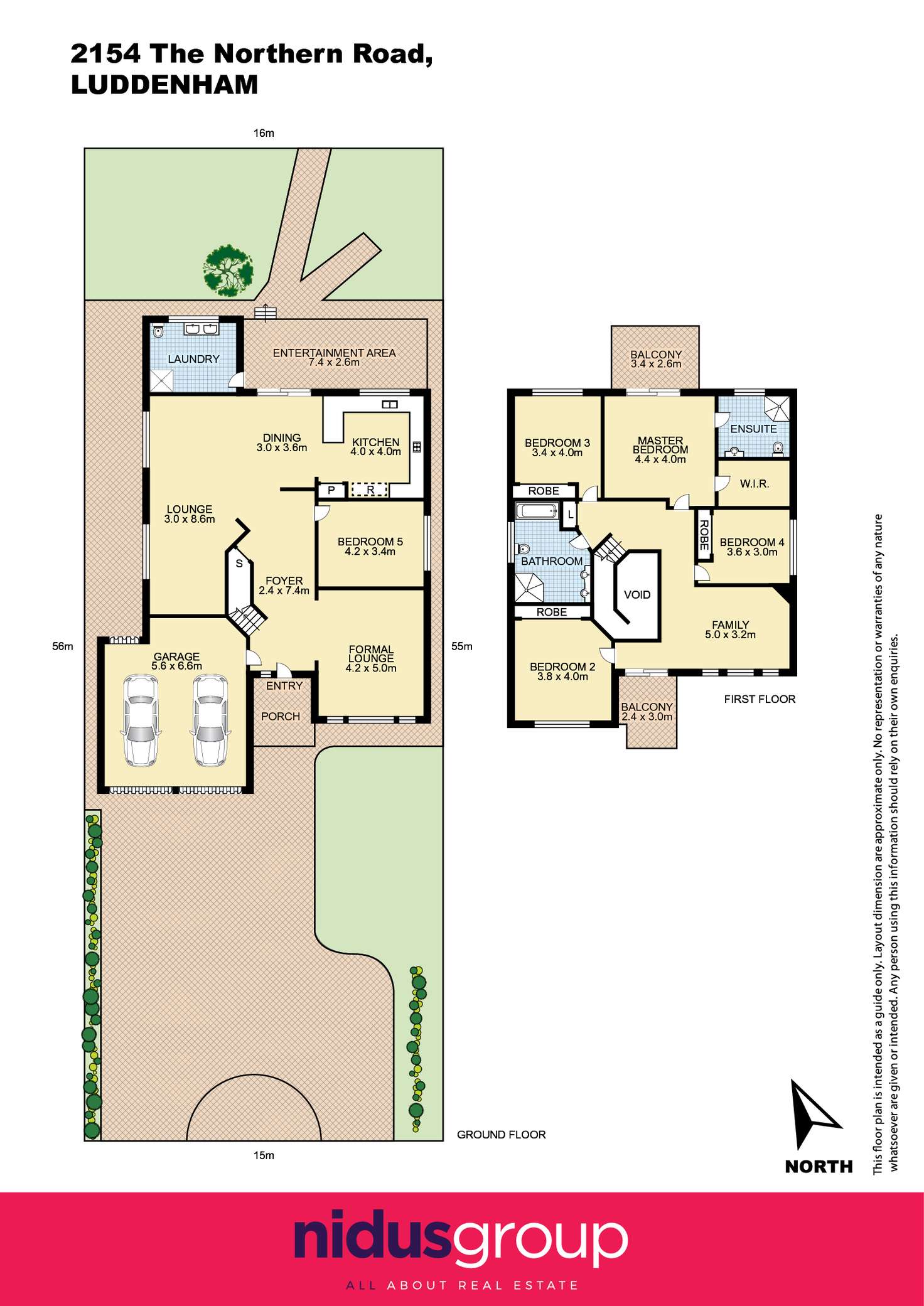 Floorplan of Homely house listing, 2154 The Northern Road, Luddenham NSW 2745