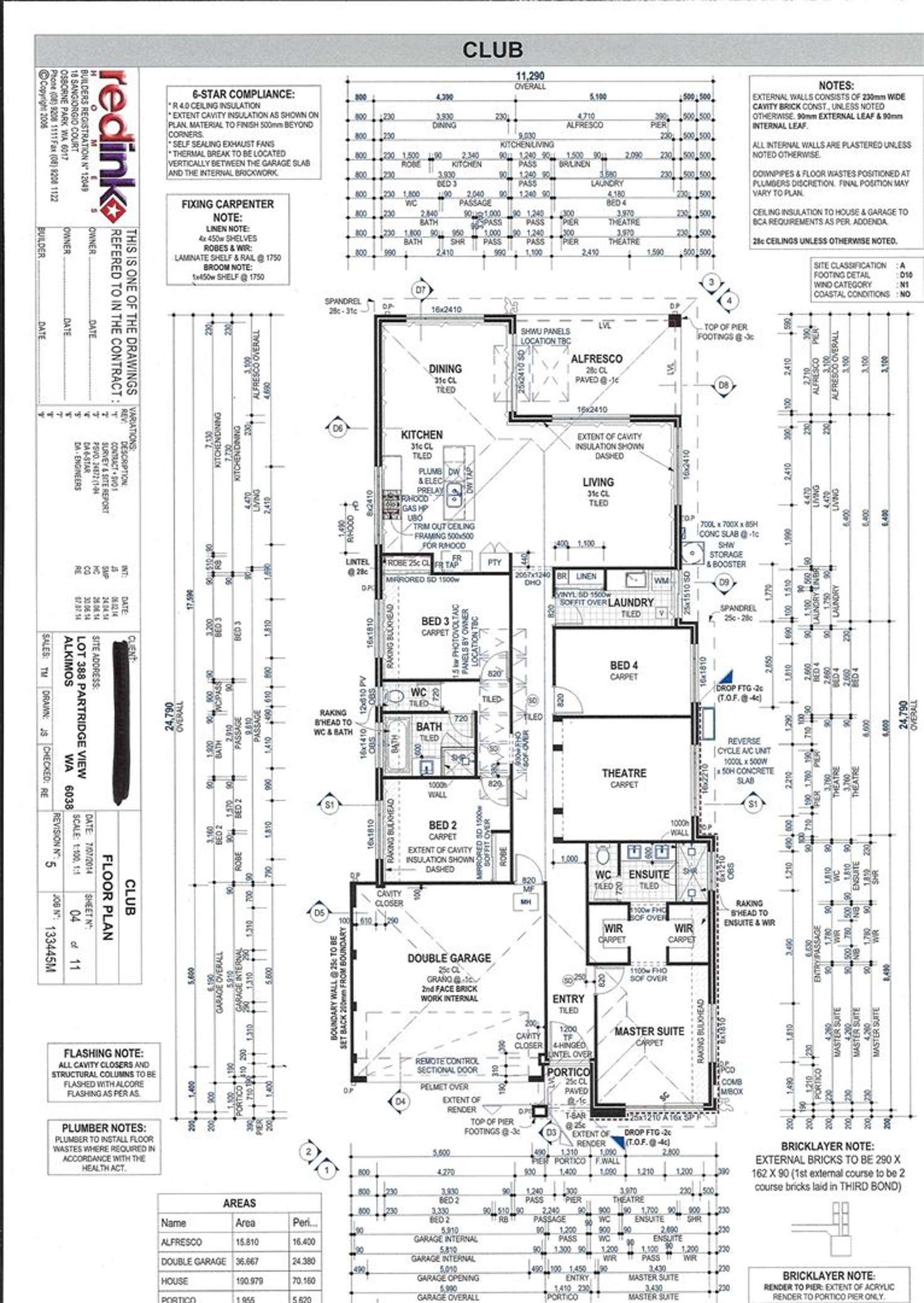 Floorplan of Homely house listing, 26 Partridge View, Alkimos WA 6038
