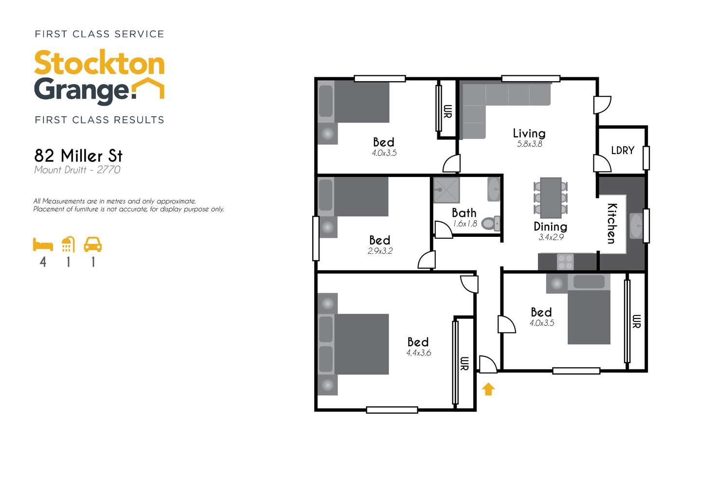 Floorplan of Homely house listing, 82 Miller Street, Mount Druitt NSW 2770