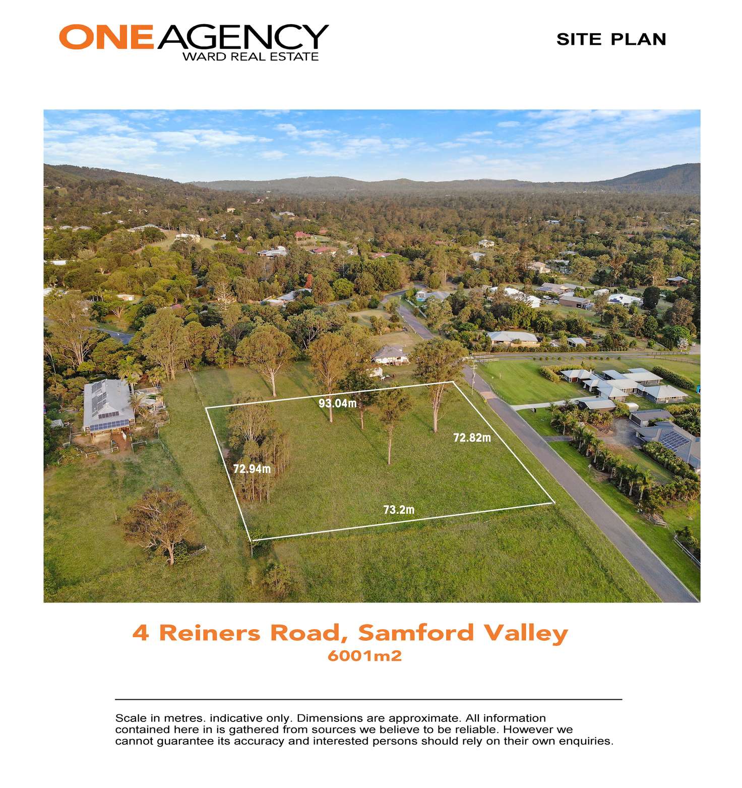 Floorplan of Homely residentialLand listing, 4 Reiners Road, Samford Valley QLD 4520