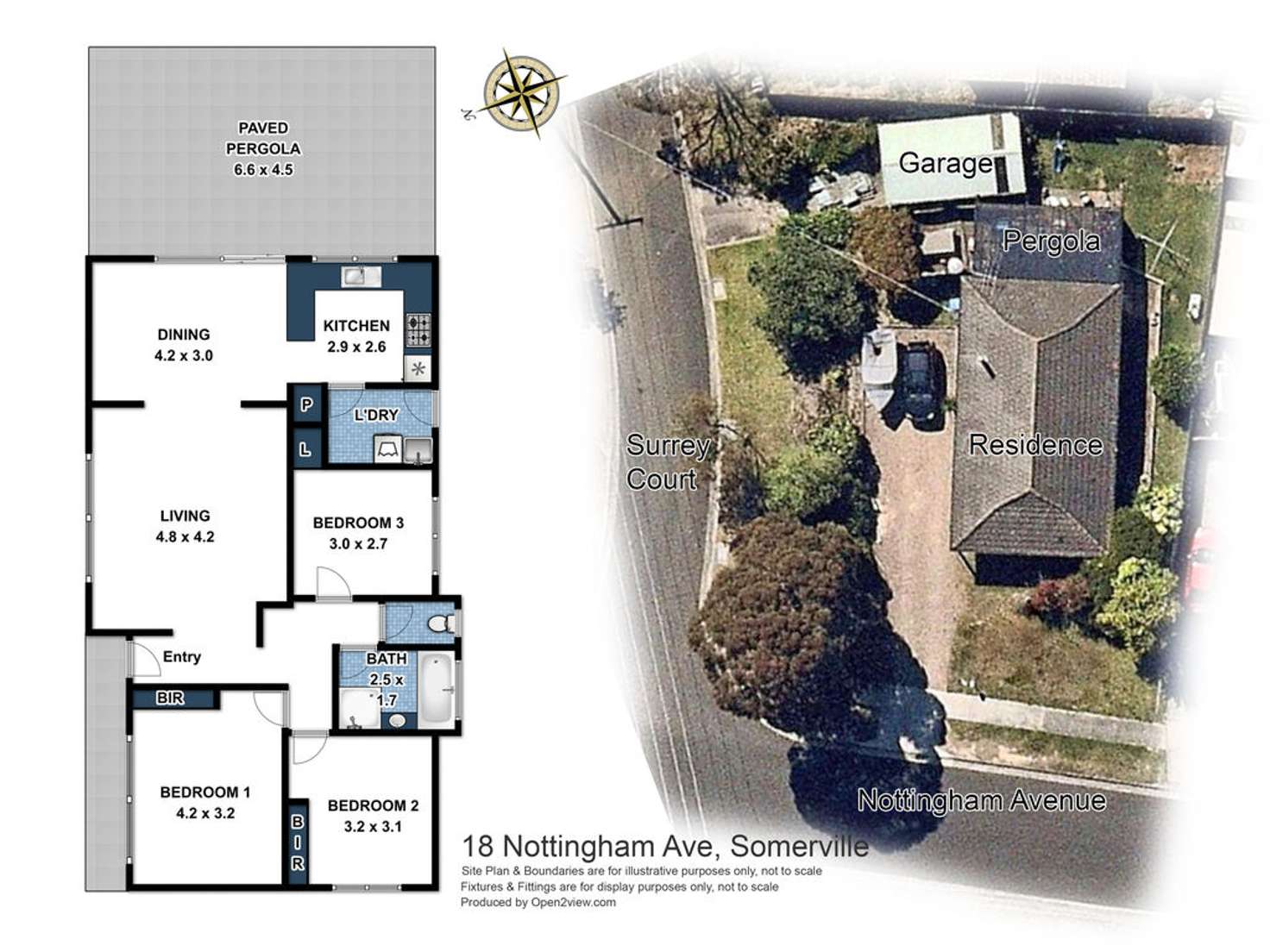 Floorplan of Homely house listing, 18 Nottingham Avenue, Somerville VIC 3912