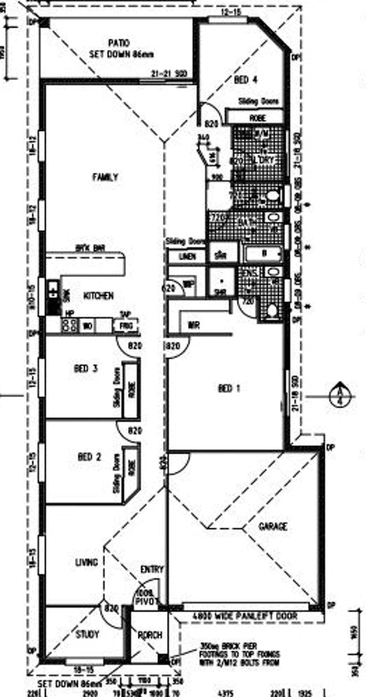 Floorplan of Homely house listing, LOT 38 PINNACLE CIRCUIT, Heathwood QLD 4110