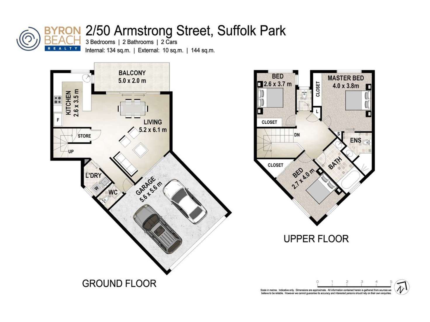 Floorplan of Homely townhouse listing, 2/50 Armstrong Street, Suffolk Park NSW 2481