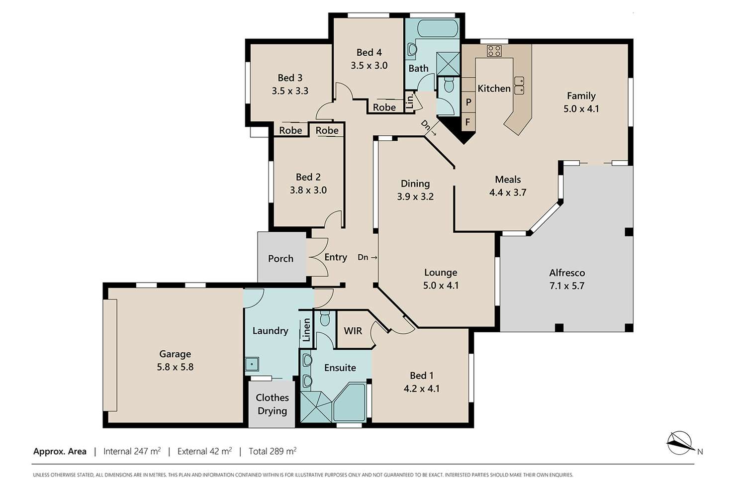 Floorplan of Homely house listing, 9 Lomatia Close, Westlake QLD 4074