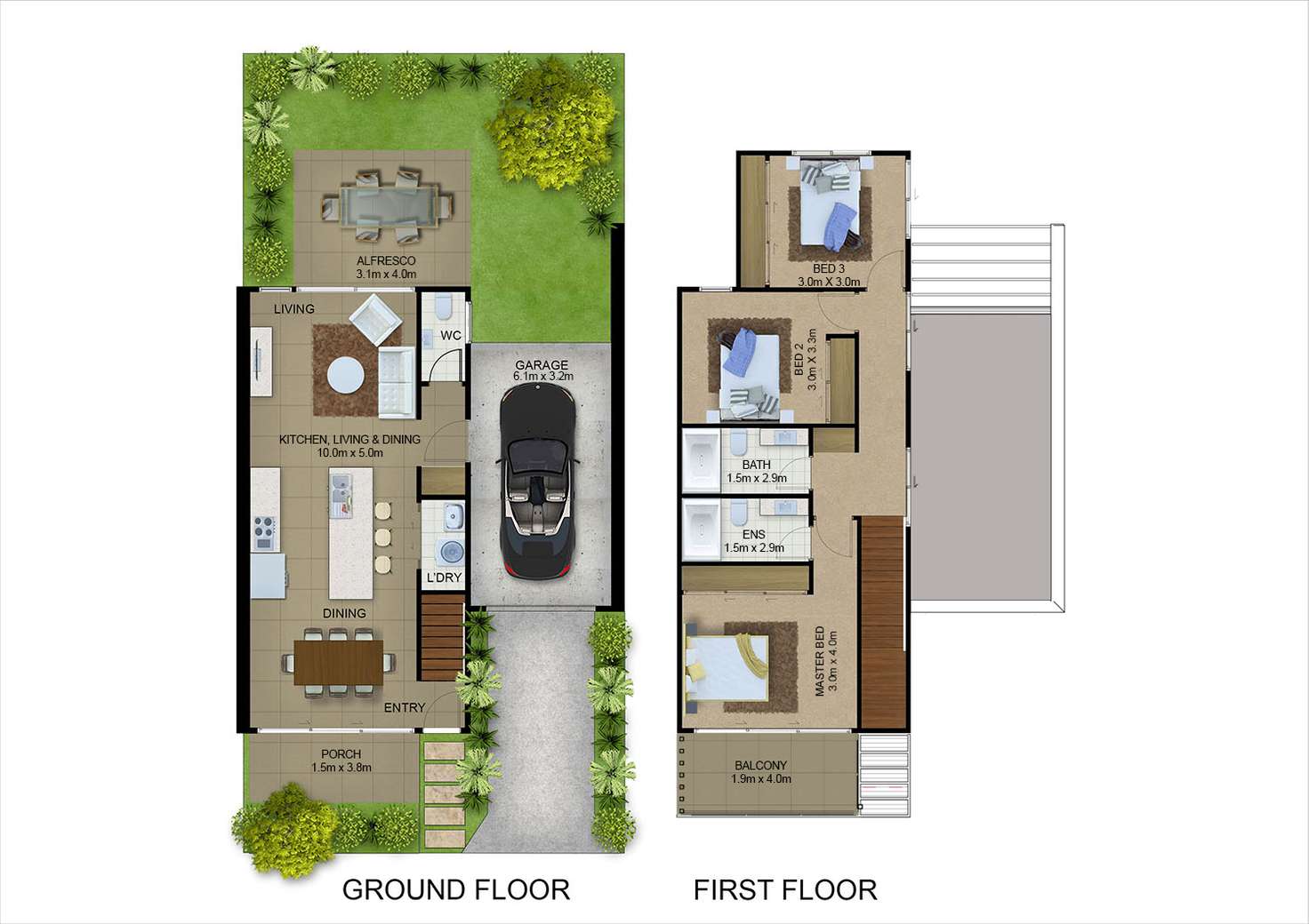 Floorplan of Homely townhouse listing, 78/140 Alma Road, Dakabin QLD 4503