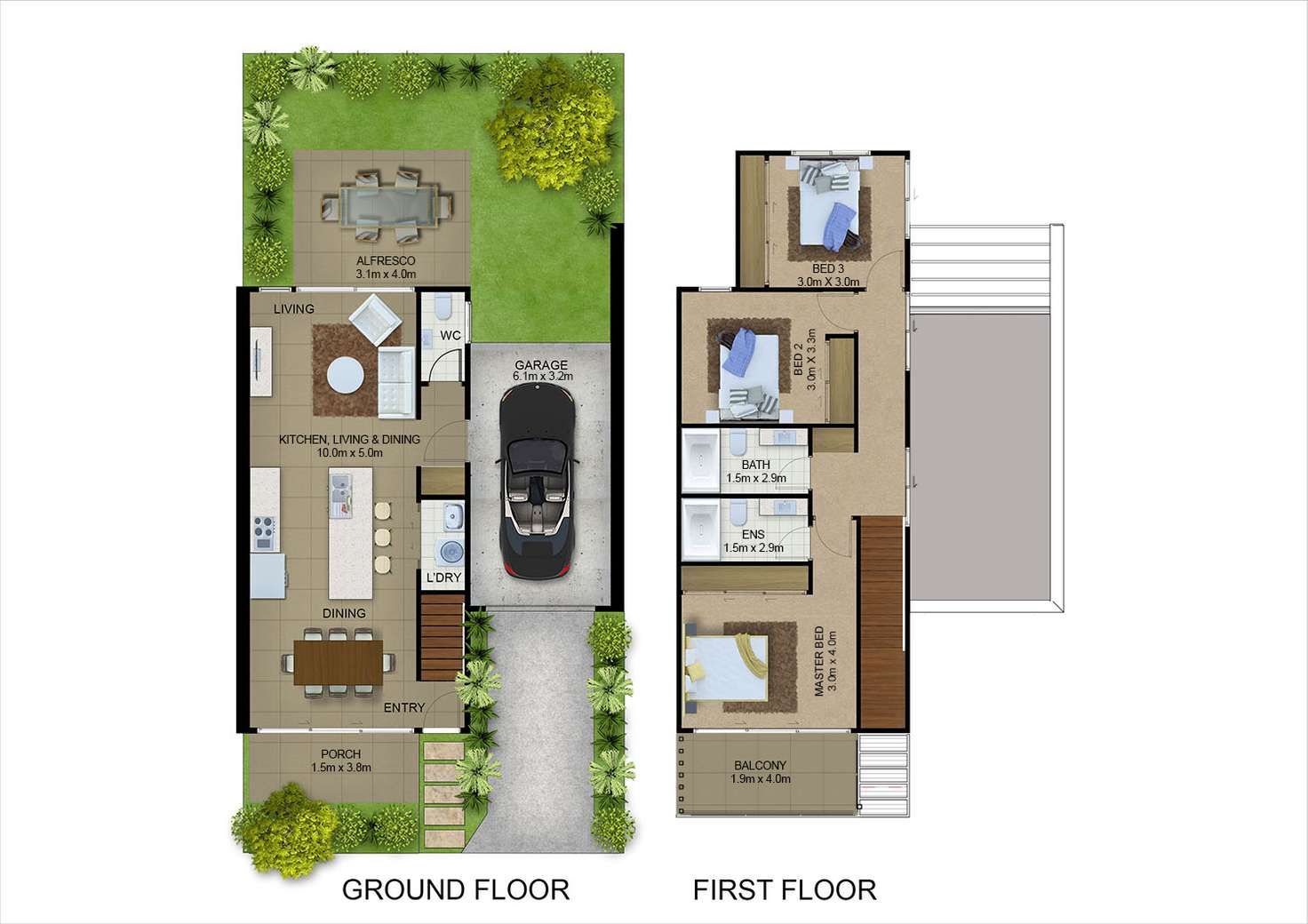 Floorplan of Homely townhouse listing, 133/140 Alma Road, Dakabin QLD 4503