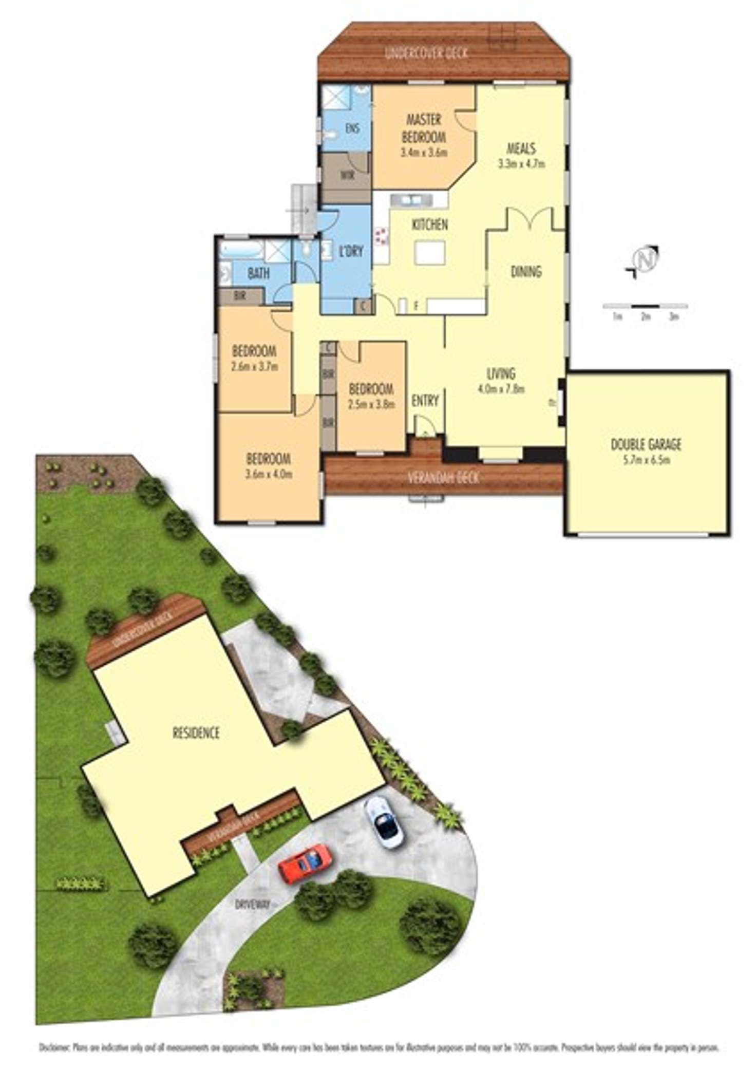 Floorplan of Homely house listing, 5 Tulip Court, Notting Hill VIC 3168