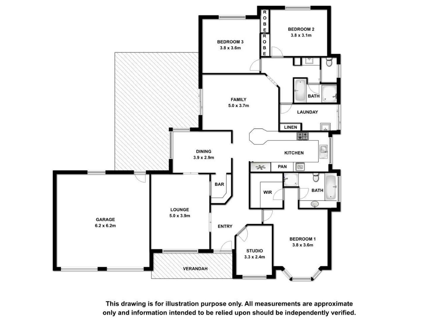 Floorplan of Homely house listing, 15 Lane Street, Tantanoola SA 5280