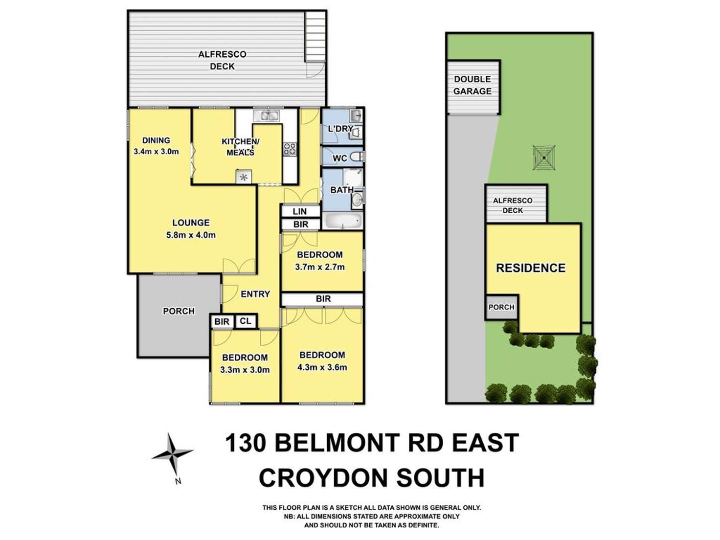 Floorplan of Homely house listing, 130 Belmont Road East, Croydon South VIC 3136