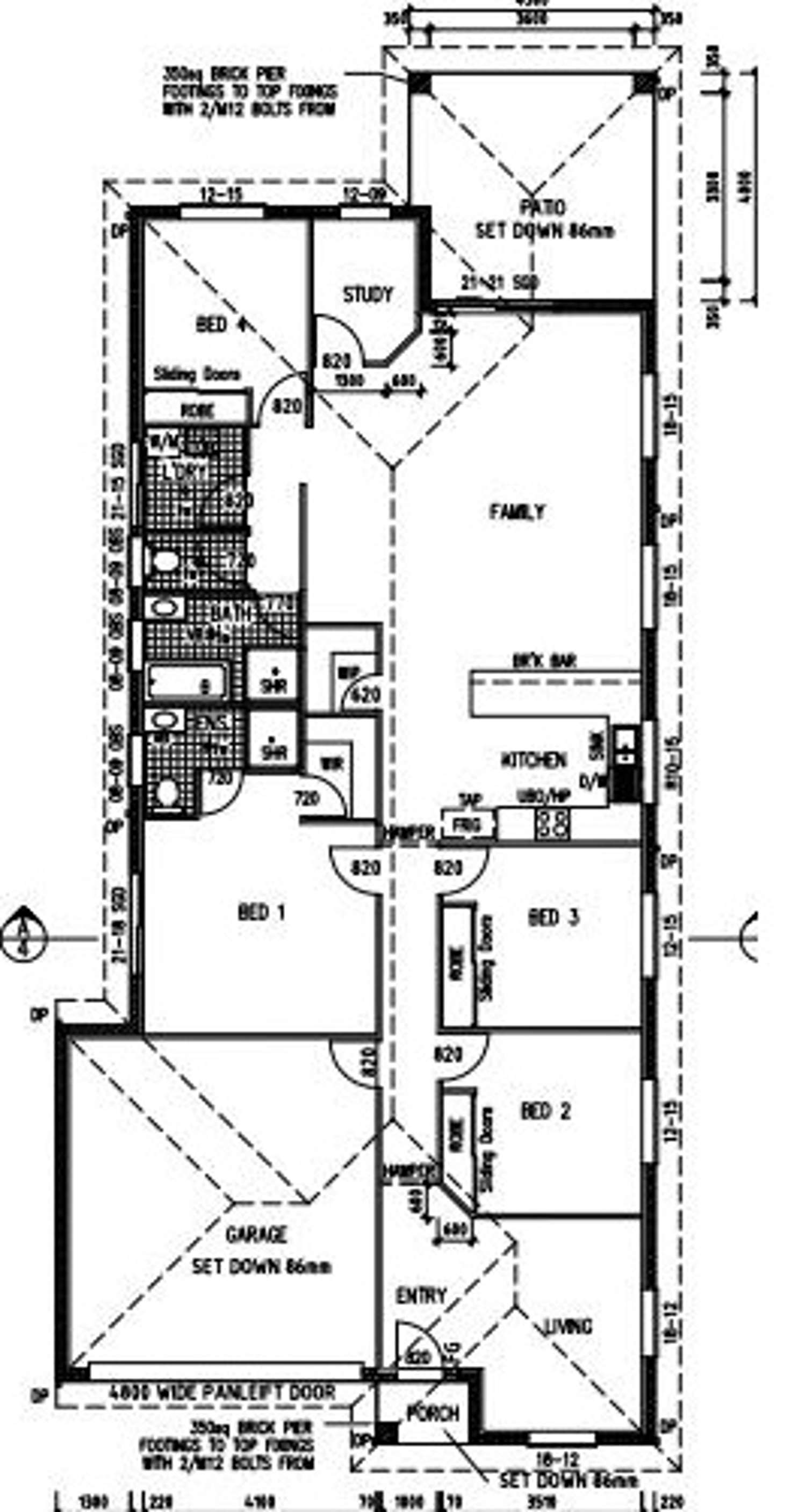 Floorplan of Homely house listing, LOT 29 PINNACLE CIRCUIT, Heathwood QLD 4110