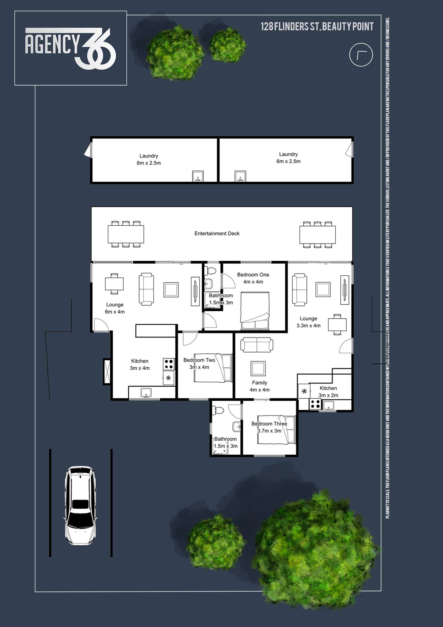 Floorplan of Homely house listing, 128 Flinders Street, Beauty Point TAS 7270