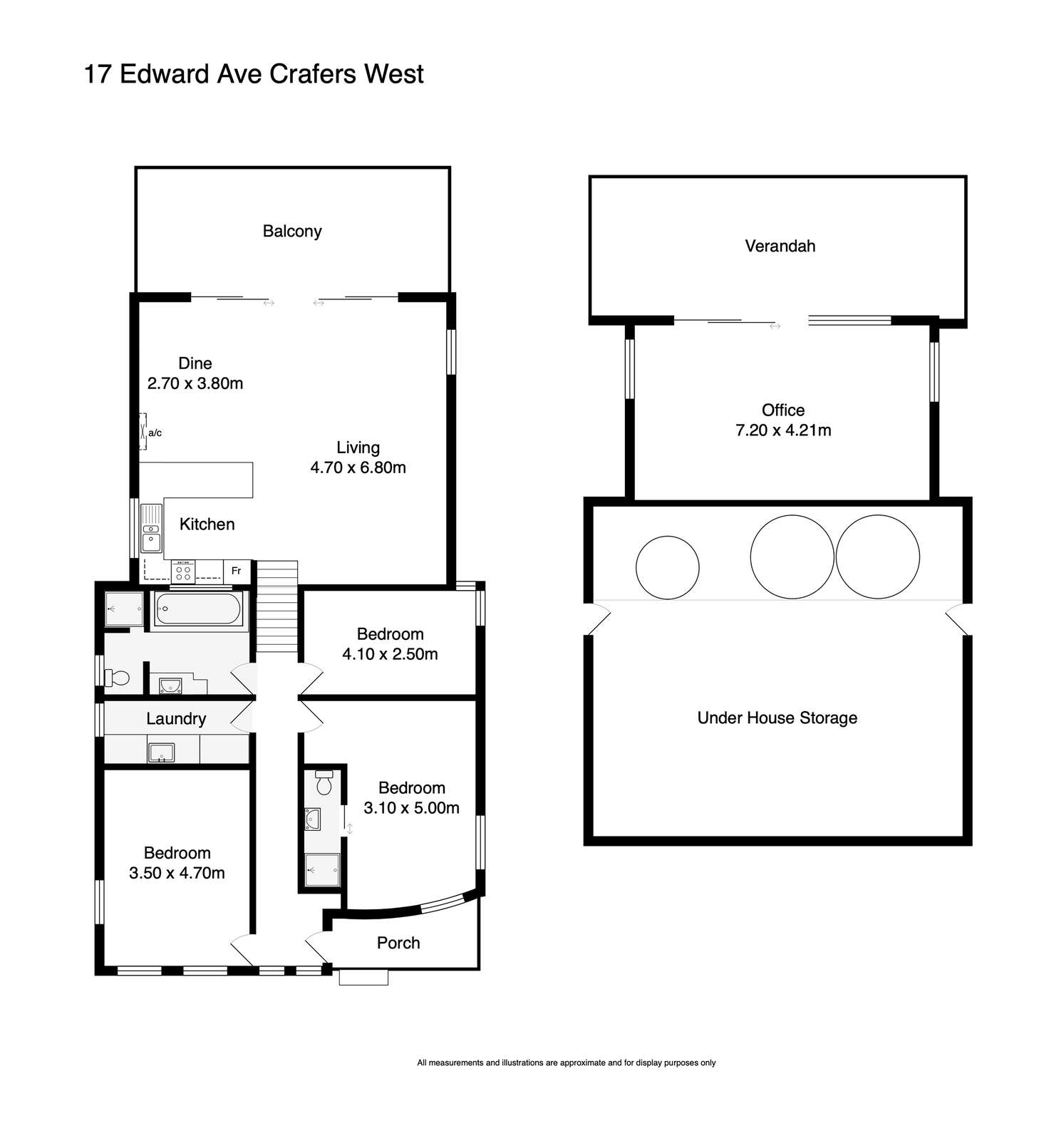 Floorplan of Homely house listing, 17 Edward Ave, Crafers West SA 5152