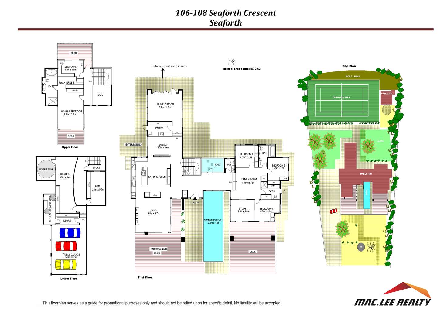 Floorplan of Homely house listing, 106-108 Seaforth Crescent, Seaforth NSW 2092