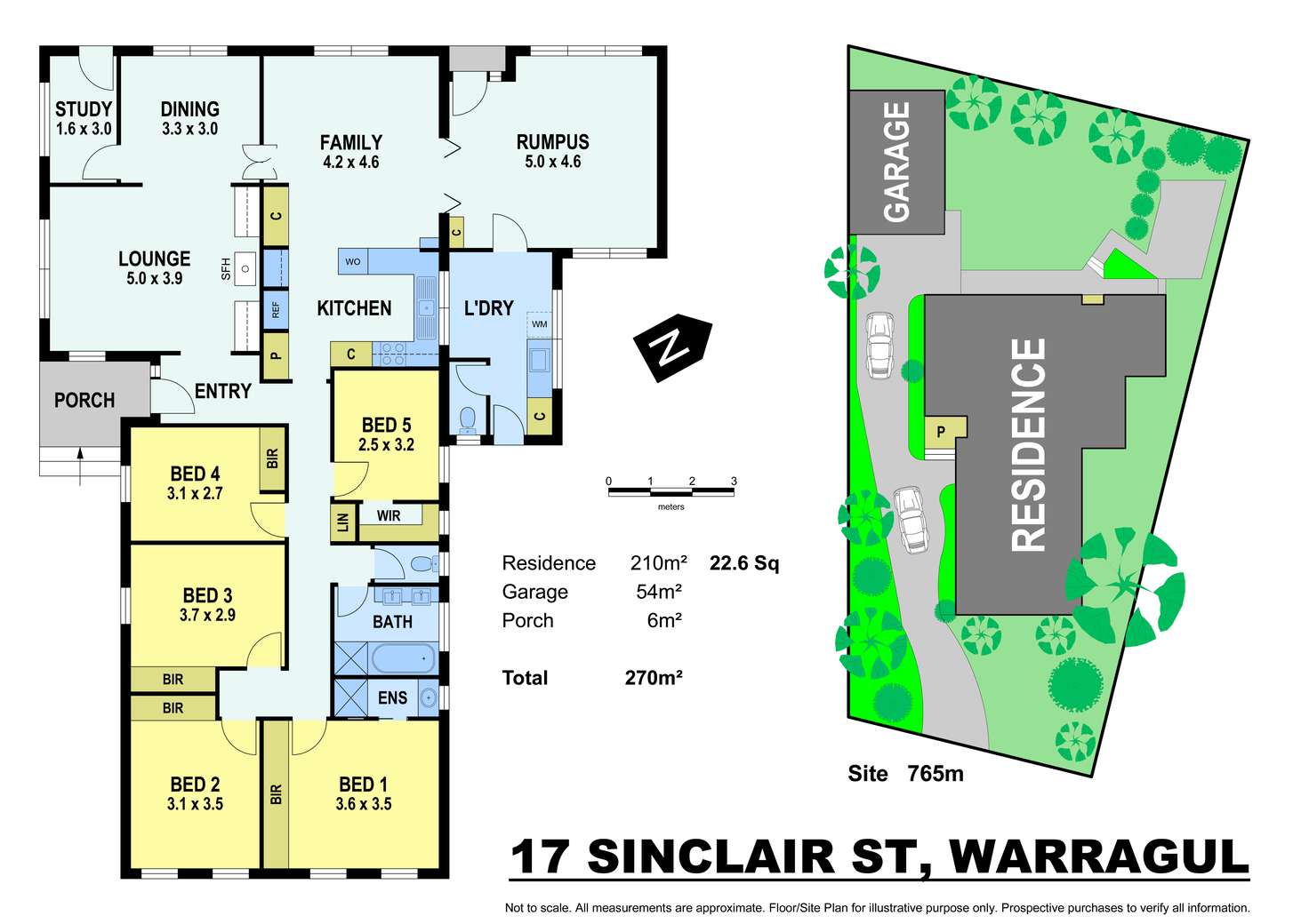 Floorplan of Homely house listing, 17 SINCLAIR STREET, Warragul VIC 3820