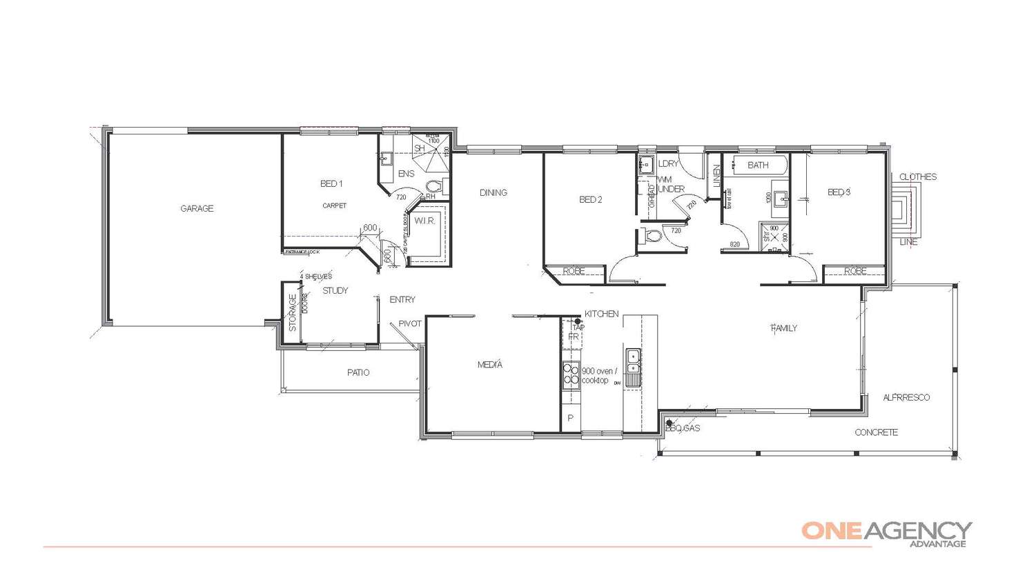 Floorplan of Homely house listing, 18 PREMIER PLACE, Narangba QLD 4504