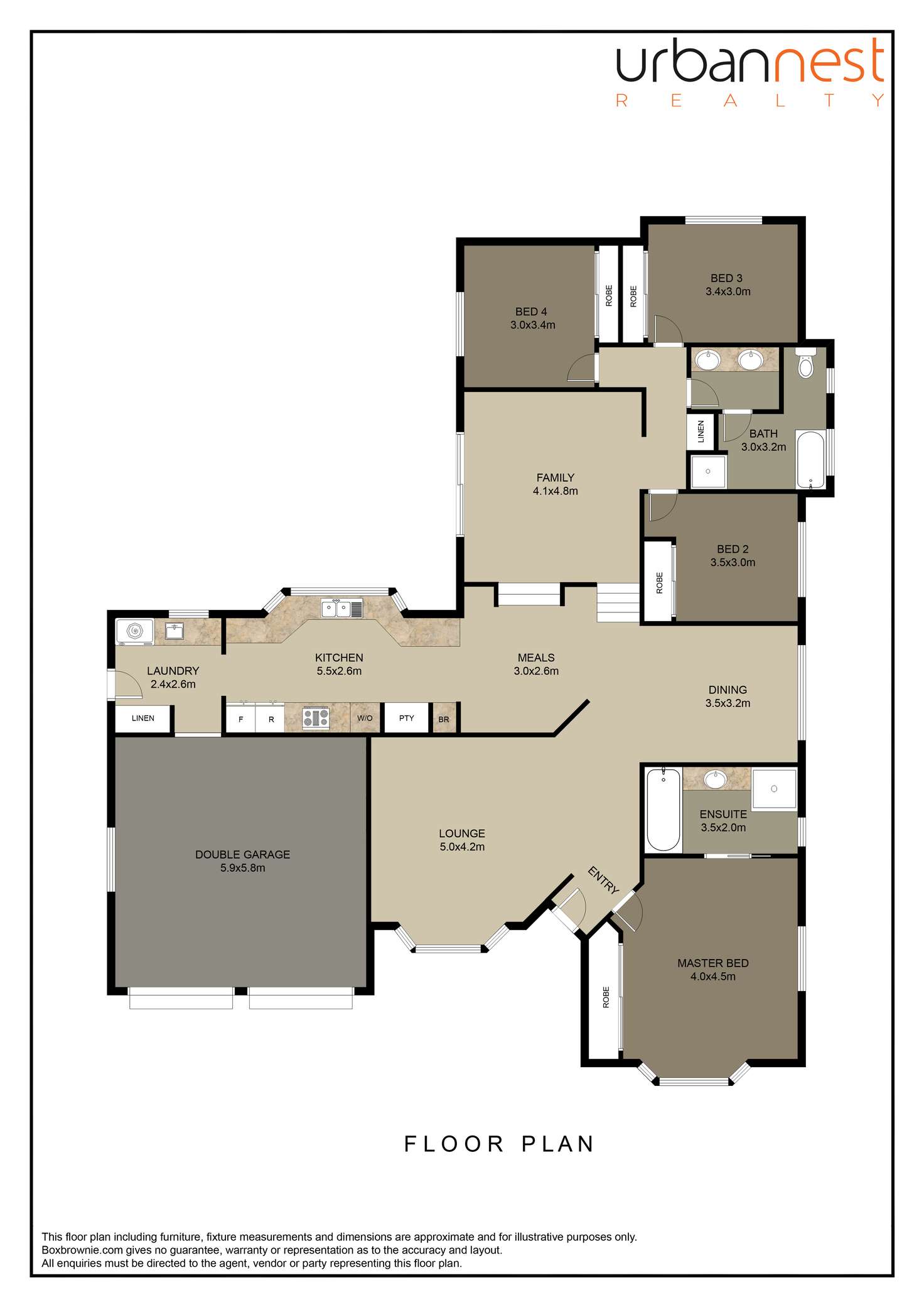Floorplan of Homely house listing, 31 OXFORD CRESCENT, Bridgeman Downs QLD 4035