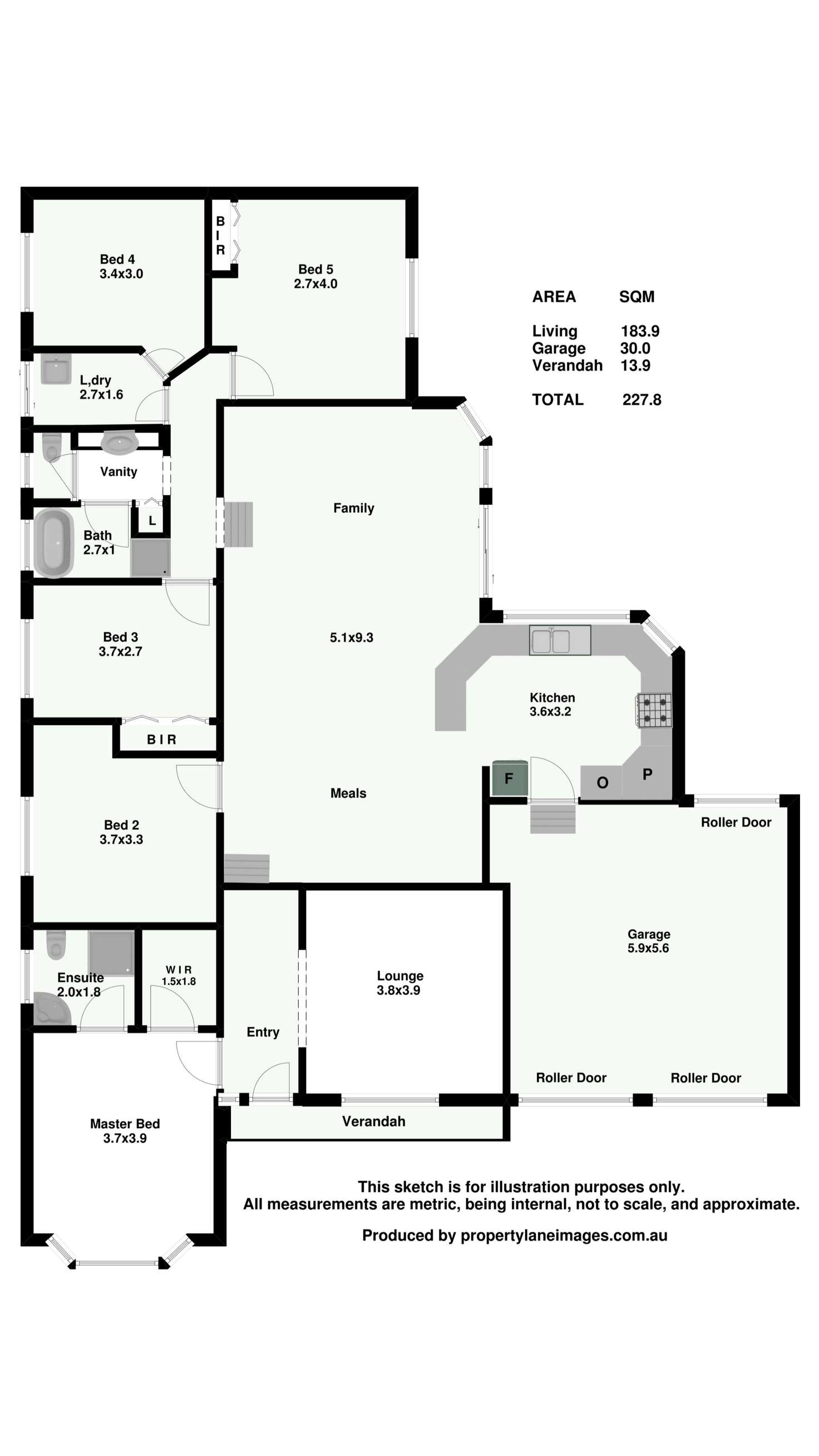 Floorplan of Homely house listing, 1 Honour Court, Hewett SA 5118