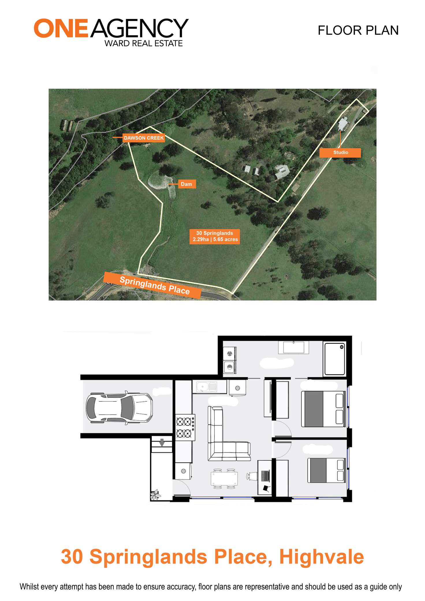 Floorplan of Homely residentialLand listing, 30 Springlands Place, Highvale QLD 4520