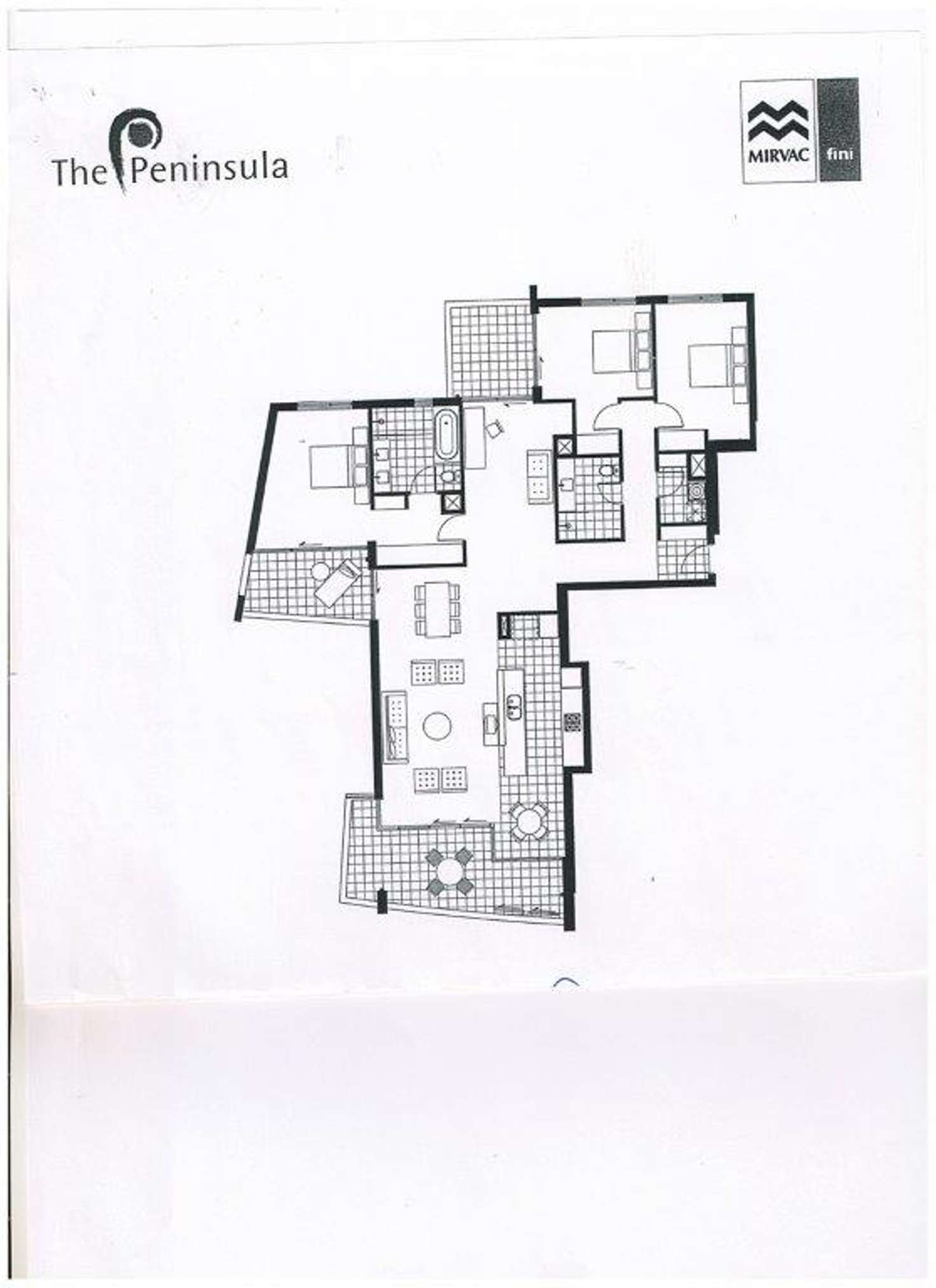 Floorplan of Homely apartment listing, 603/19 The Circus, Burswood WA 6100