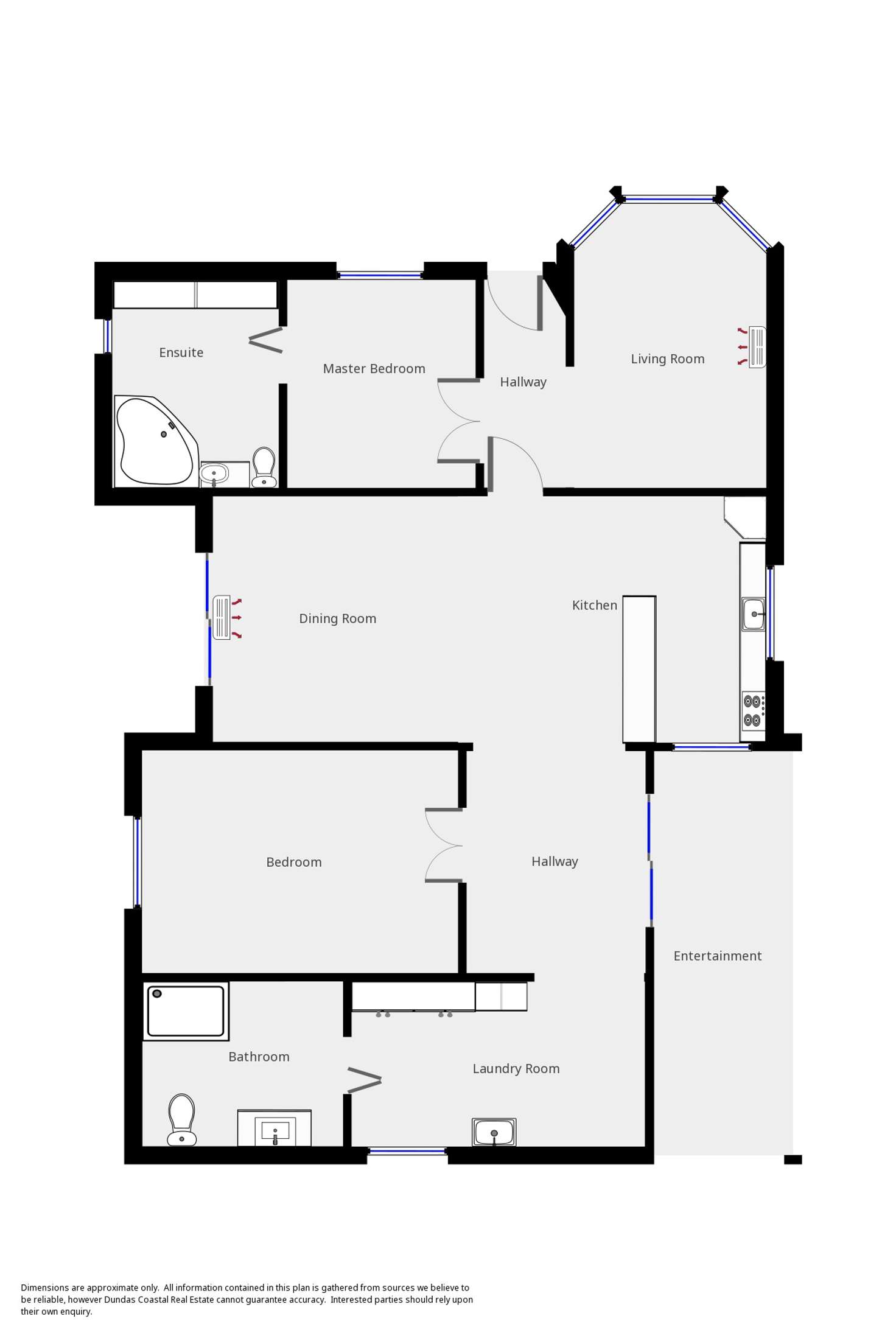 Floorplan of Homely lifestyle listing, 1033 Heath Road, Cashmore VIC 3305