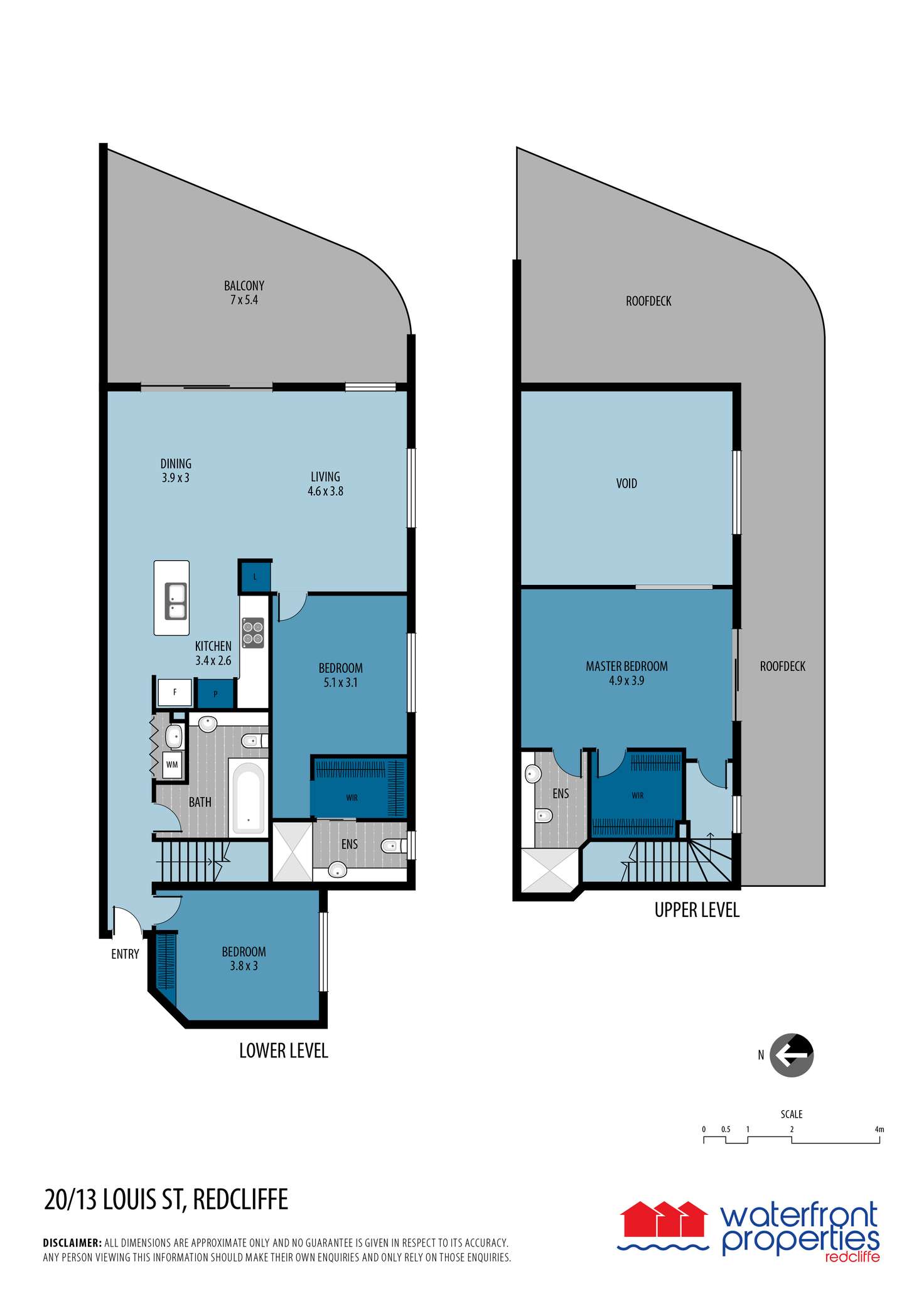 Floorplan of Homely unit listing, 20/13 LOUIS STREET, Redcliffe QLD 4020