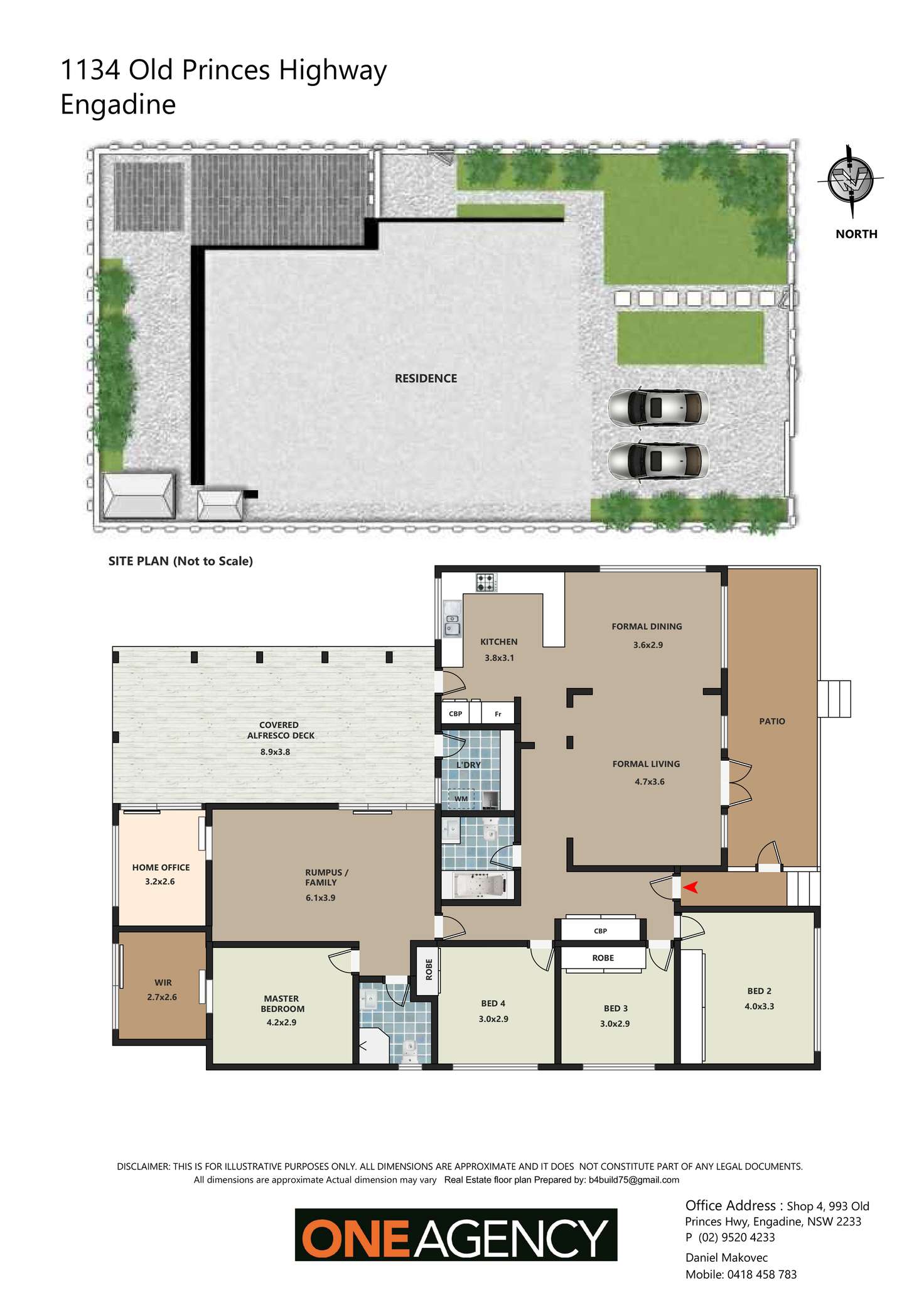 Floorplan of Homely house listing, 1134 Old Princes Highway, Engadine NSW 2233