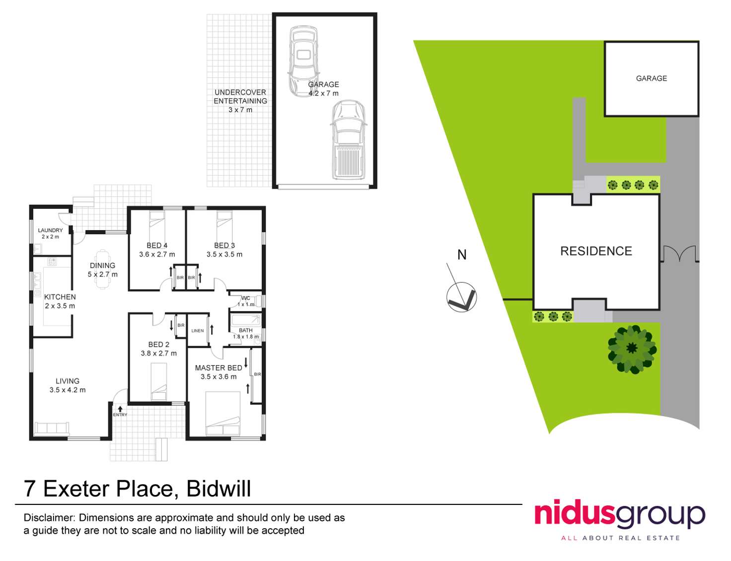 Floorplan of Homely house listing, 7 Exeter Place, Bidwill NSW 2770