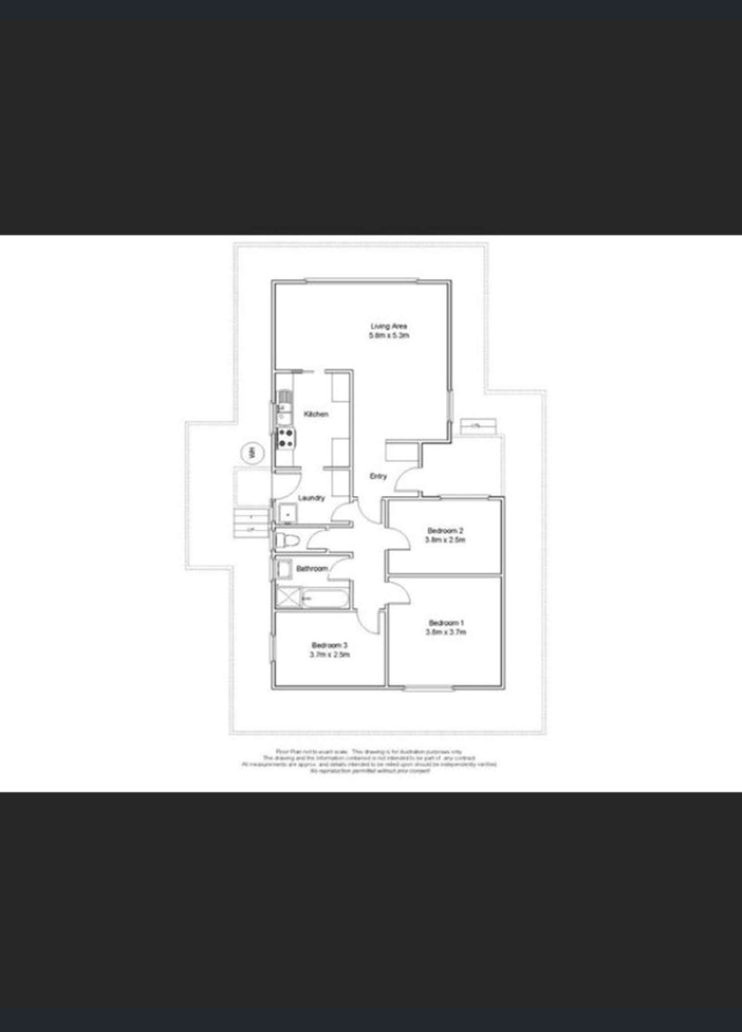 Floorplan of Homely house listing, 36 Franklin Street, Kingscote SA 5223