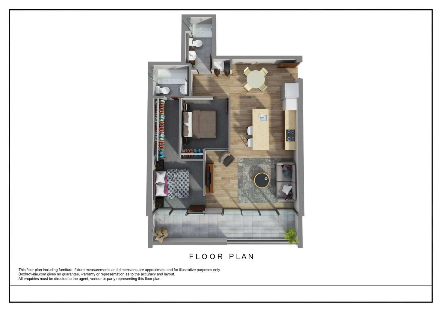 Floorplan of Homely apartment listing, 515/12 Provan Street, Campbell ACT 2612