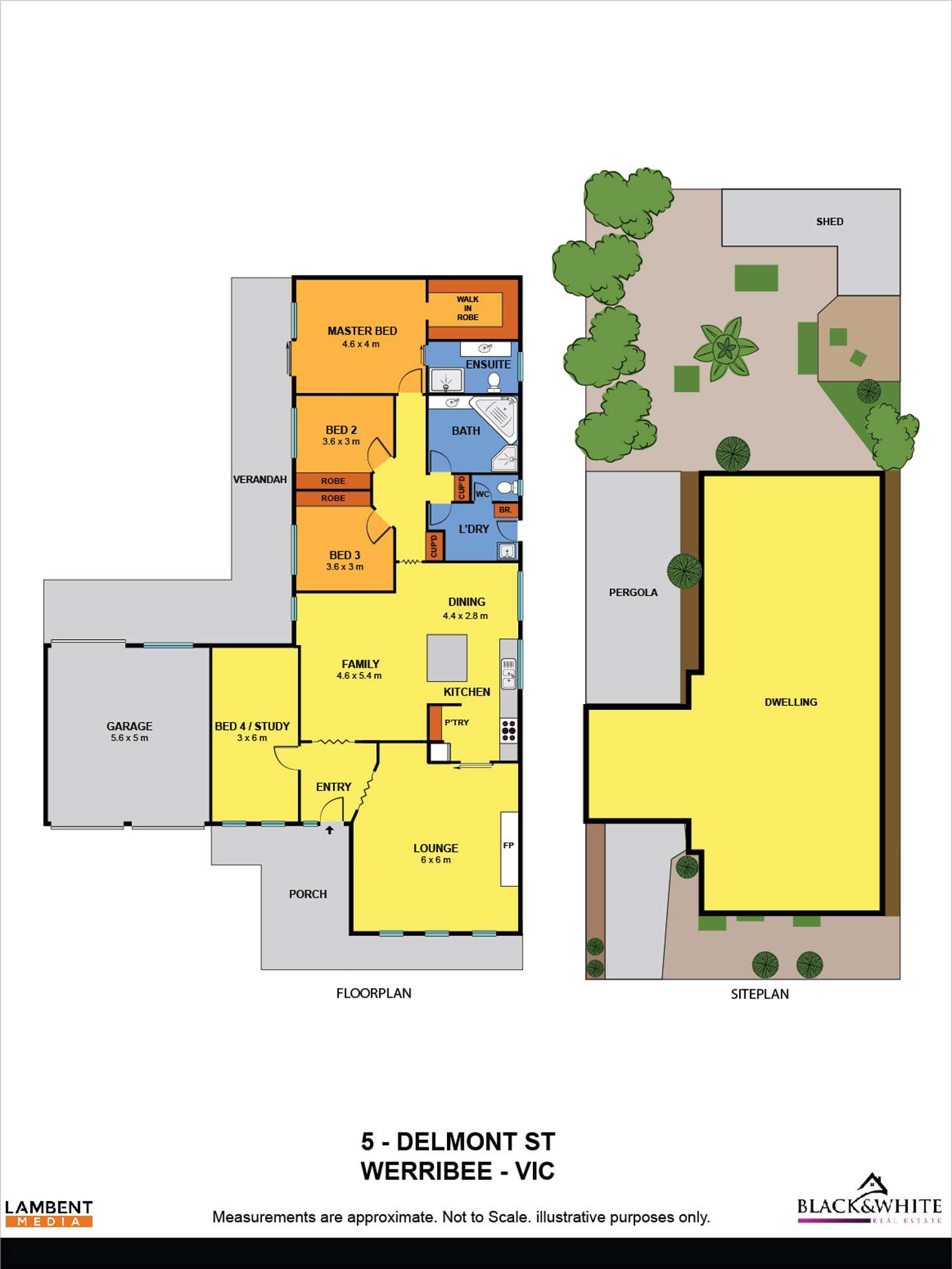 Floorplan of Homely house listing, 5 Delmont Street, Werribee VIC 3030