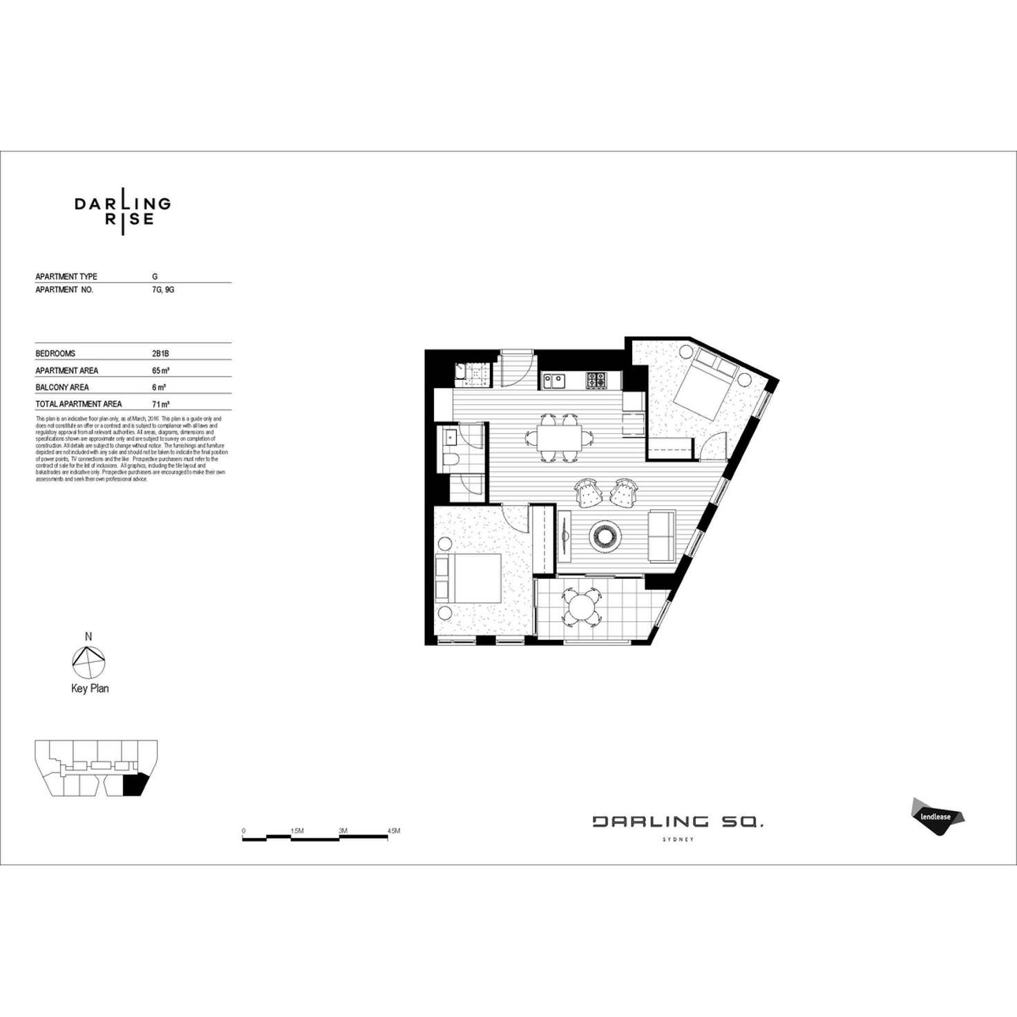 Floorplan of Homely apartment listing, 702/82 Hay Street, Haymarket NSW 2000