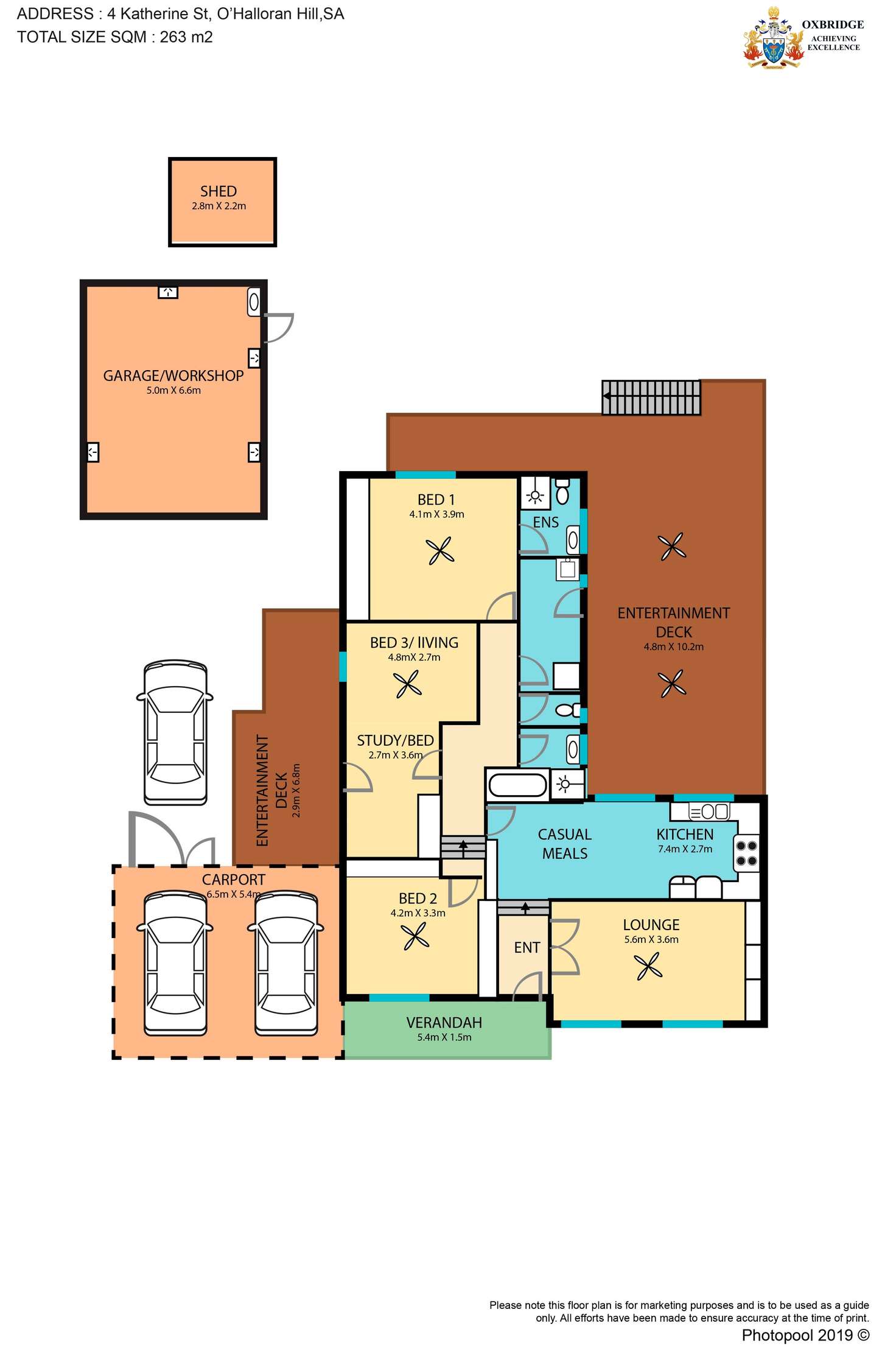 Floorplan of Homely house listing, 4 Kathrina Street, O'halloran Hill SA 5158