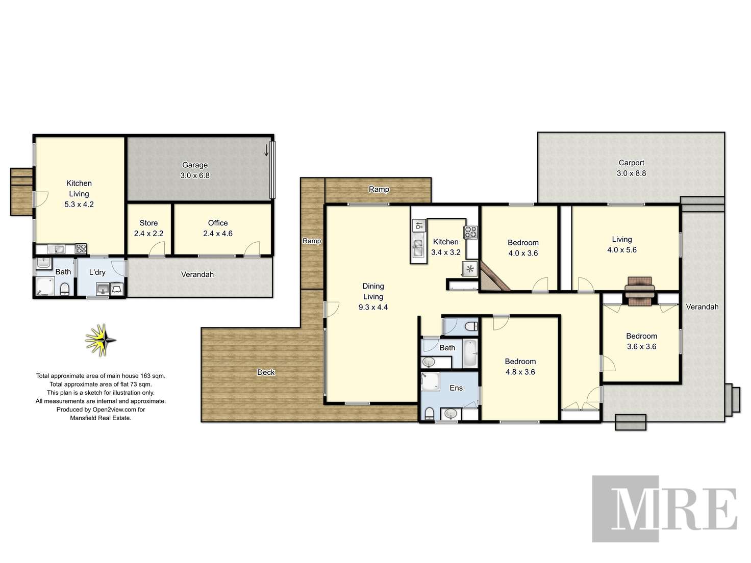 Floorplan of Homely house listing, .53 Hunter Street, Mansfield VIC 3722